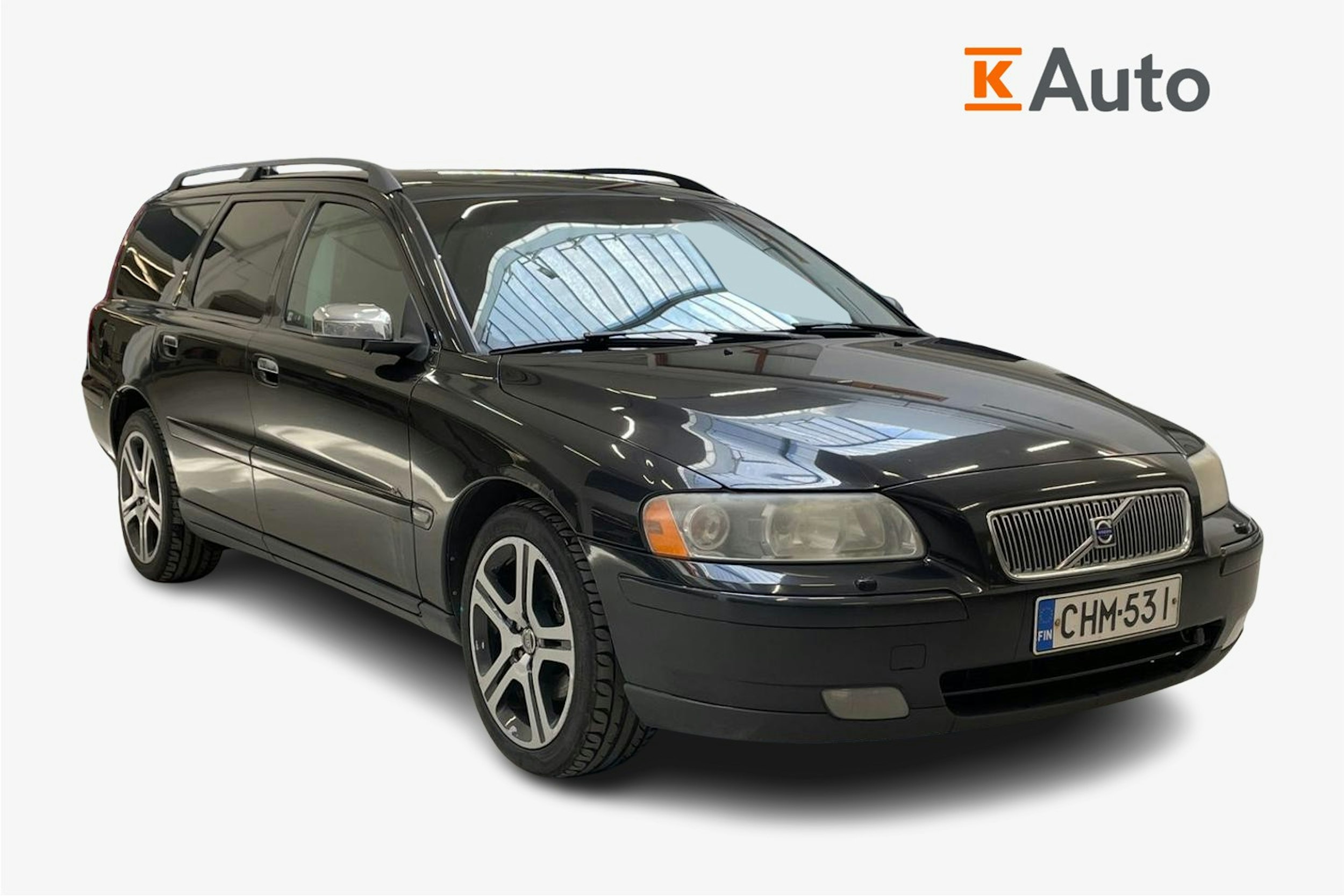 musta Volvo V70 2006 kuva 1.