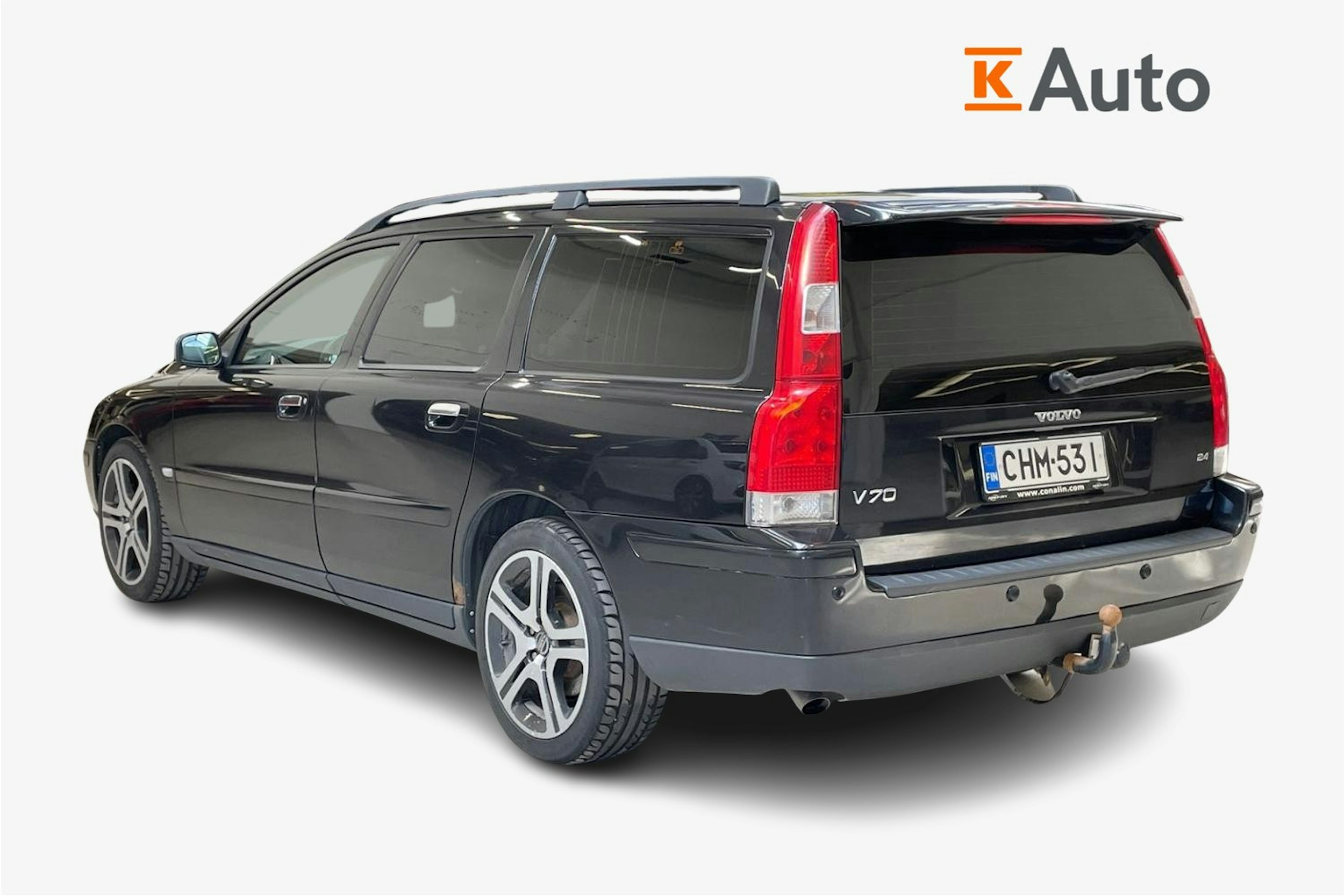 musta Volvo V70 2006 kuva 2.