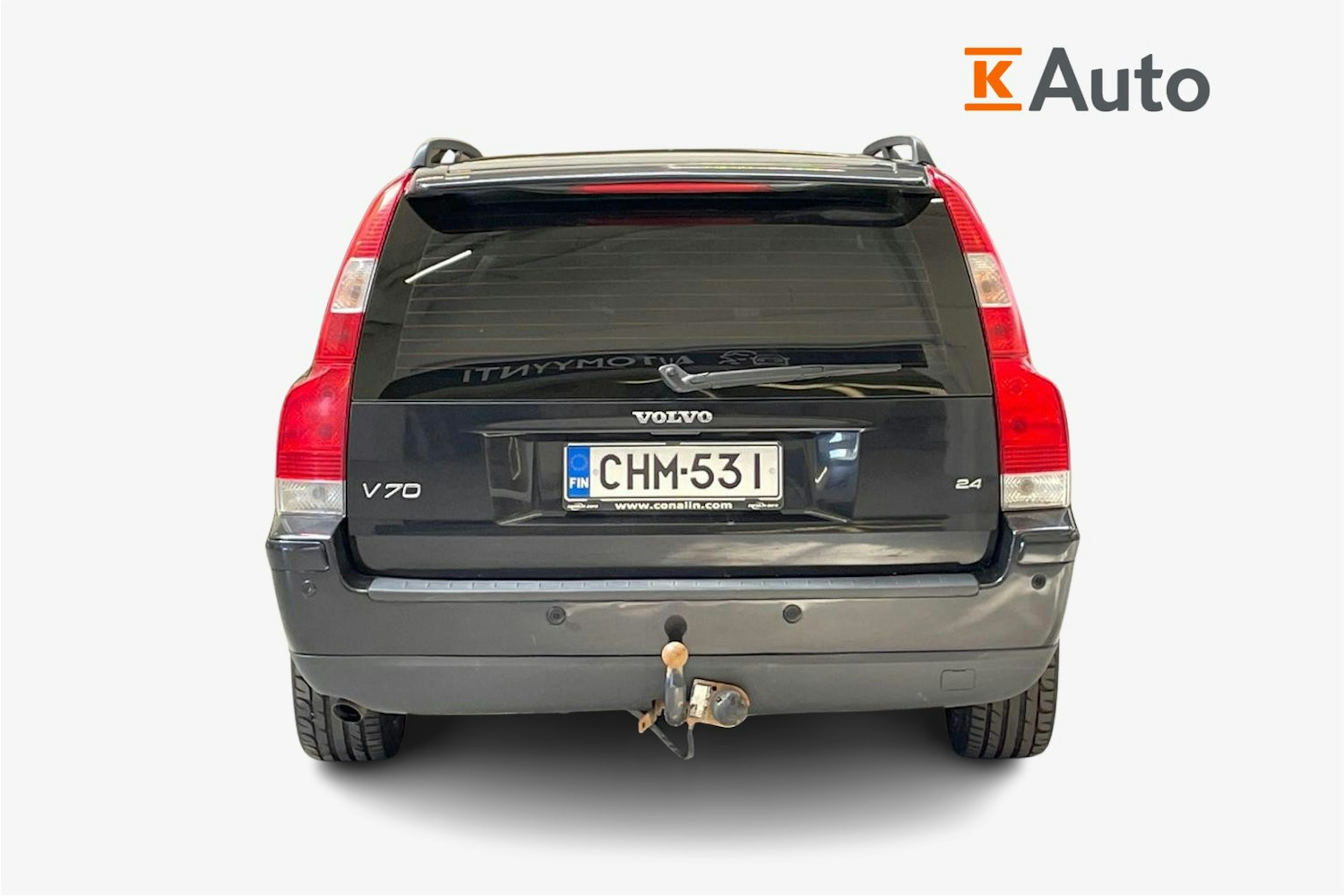 musta Volvo V70 2006 kuva 3.