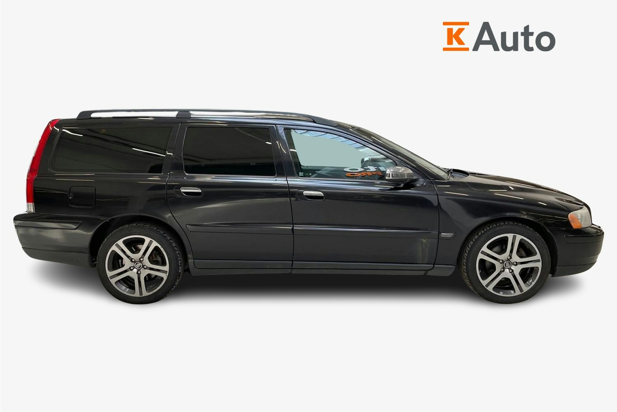 musta Volvo V70 2006 kuva 5.