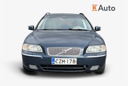 Sininen Volvo V70 2006 kuva 4.