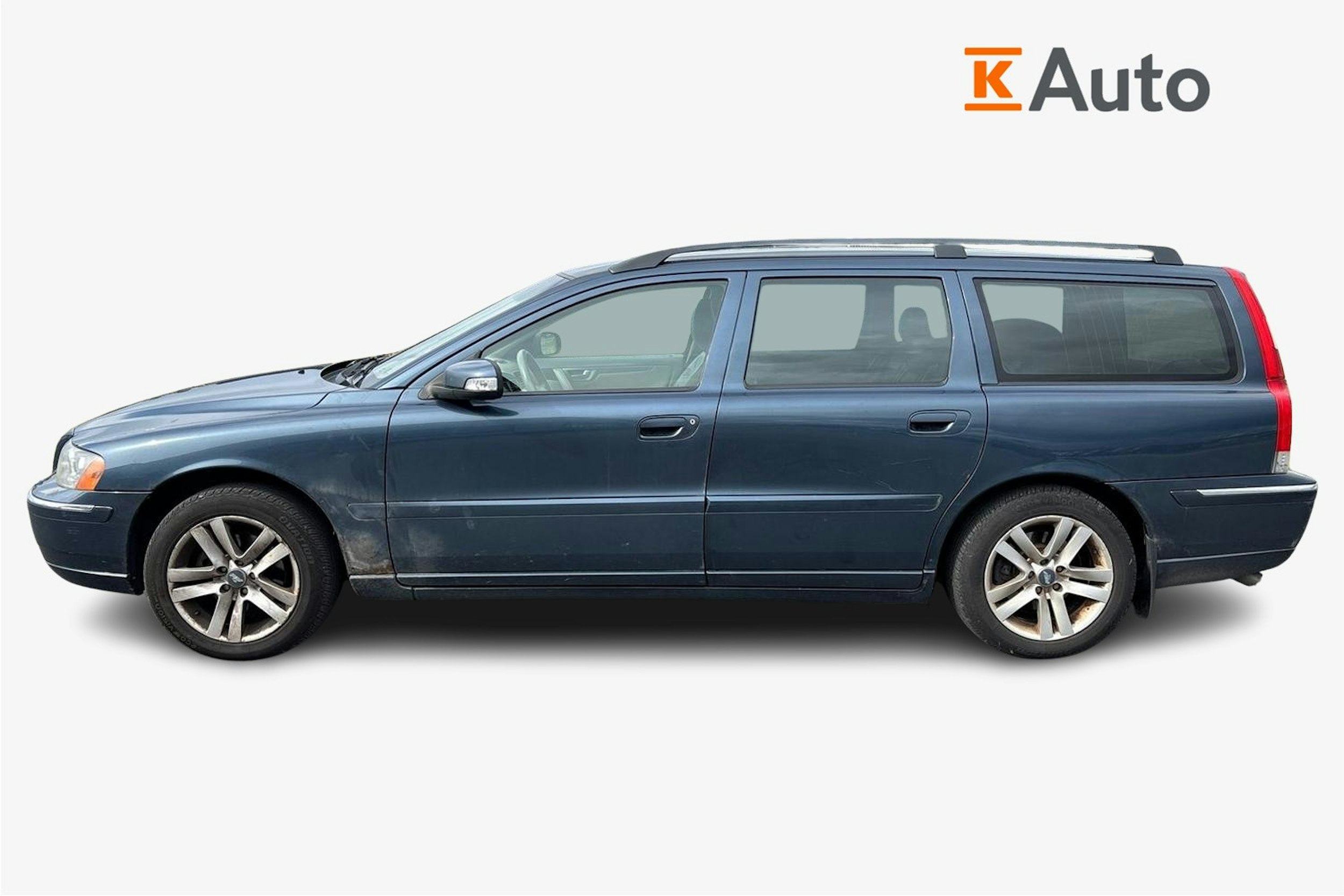 Sininen Volvo V70 2006 kuva 5.