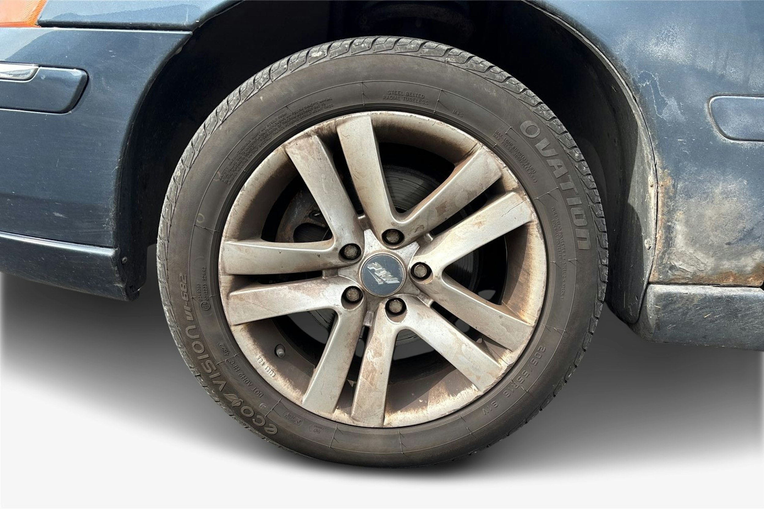 Sininen Volvo V70 2006 kuva 9.