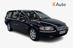 sininen Volvo V70 2006 kuva 1.