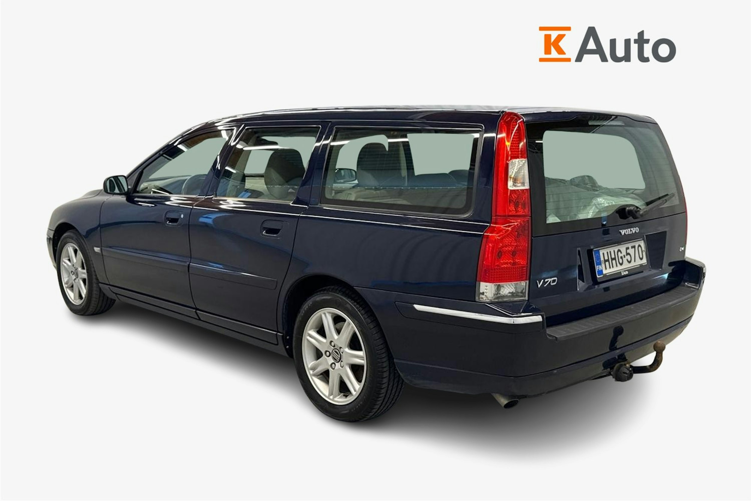 sininen Volvo V70 2006 kuva 2.