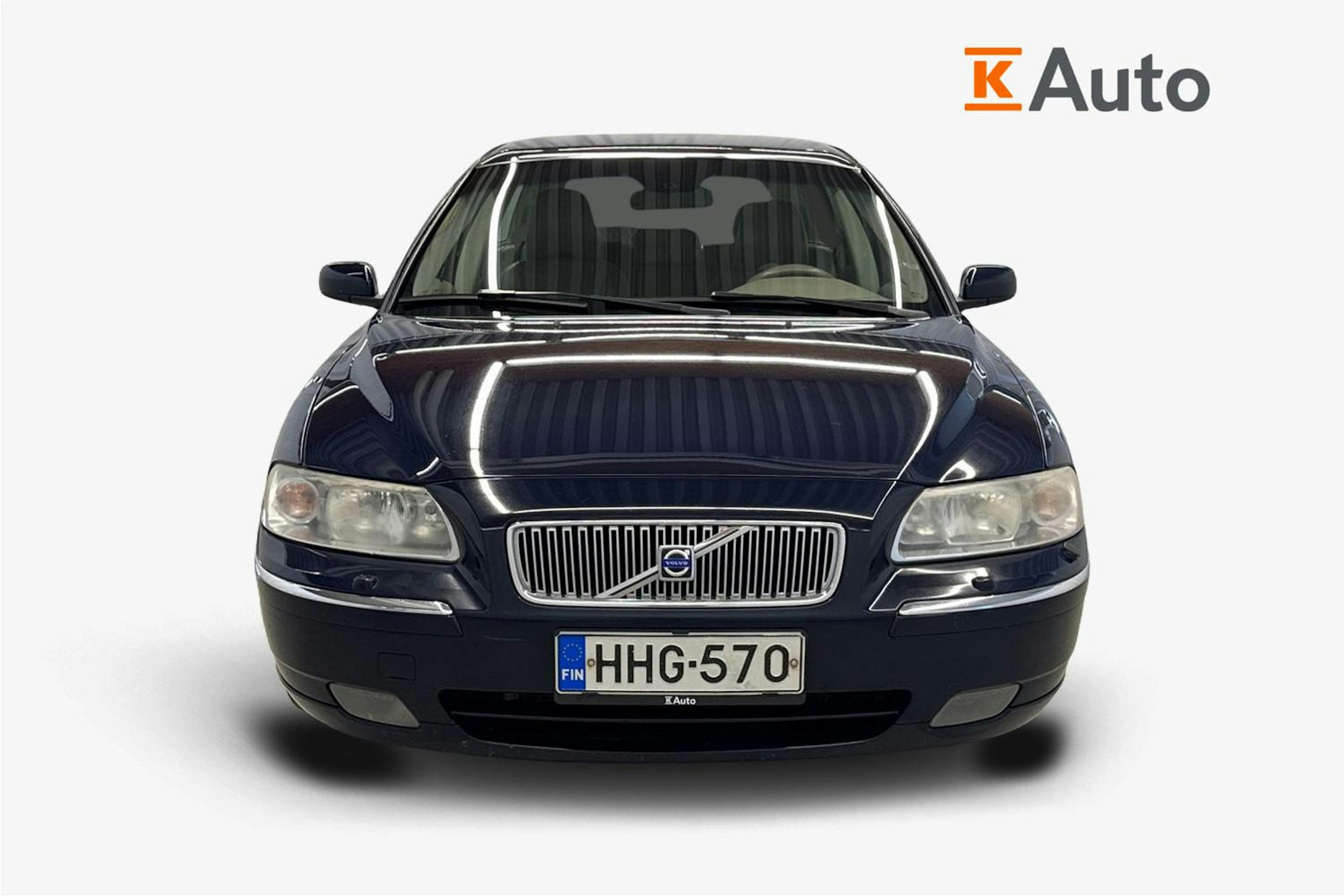 sininen Volvo V70 2006 kuva 5.