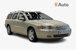 beige Volvo V70 2007 kuva 1.