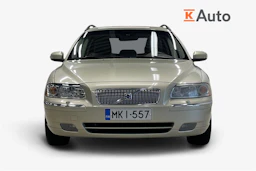 beige Volvo V70 2007 kuva 4.
