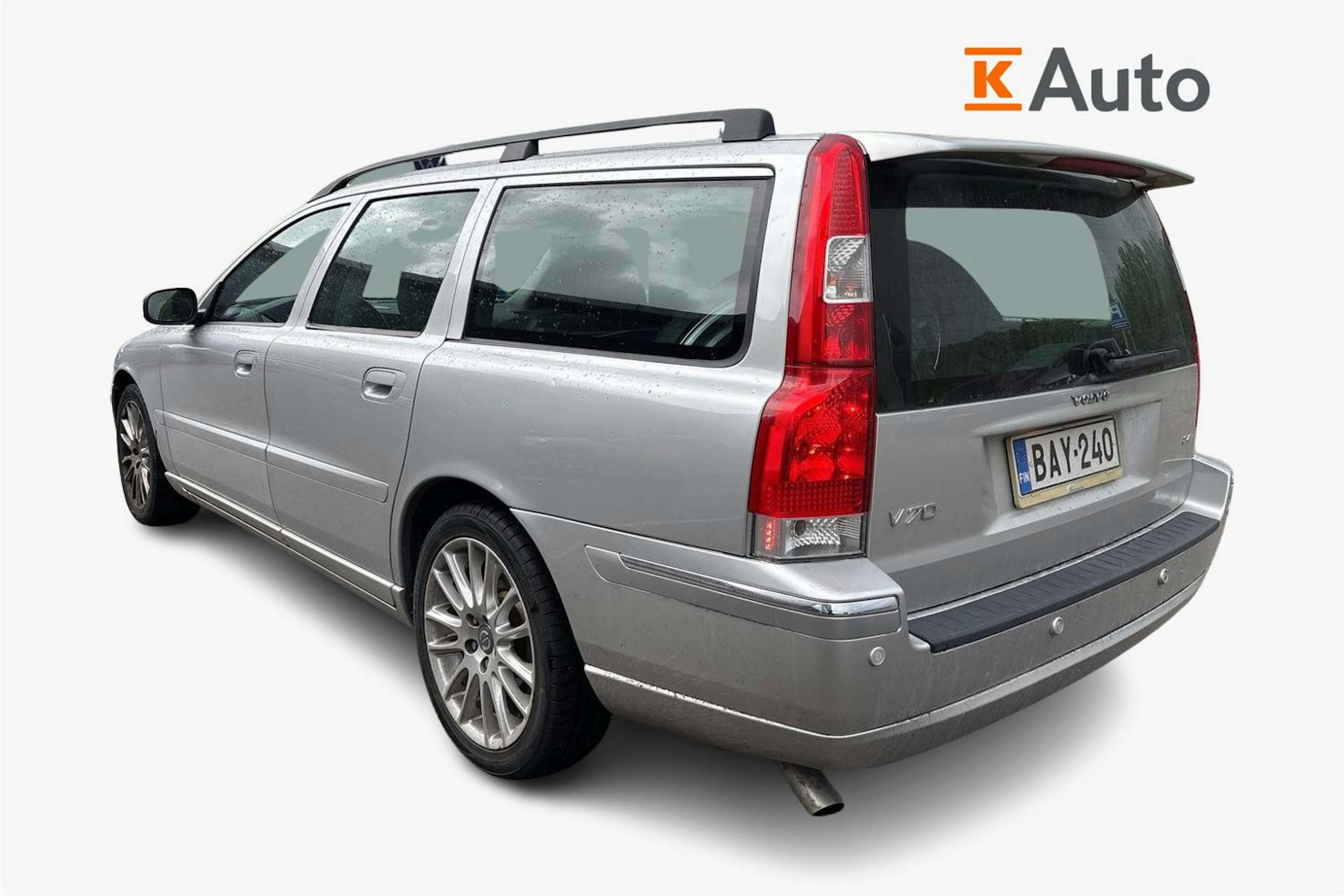 met. harmaa Volvo V70 2007 kuva 2.