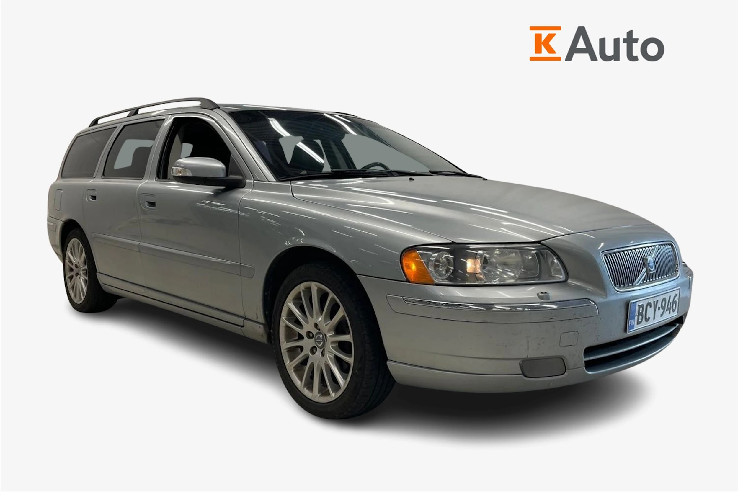 Harmaa Volvo V70 2007 kuva 1.