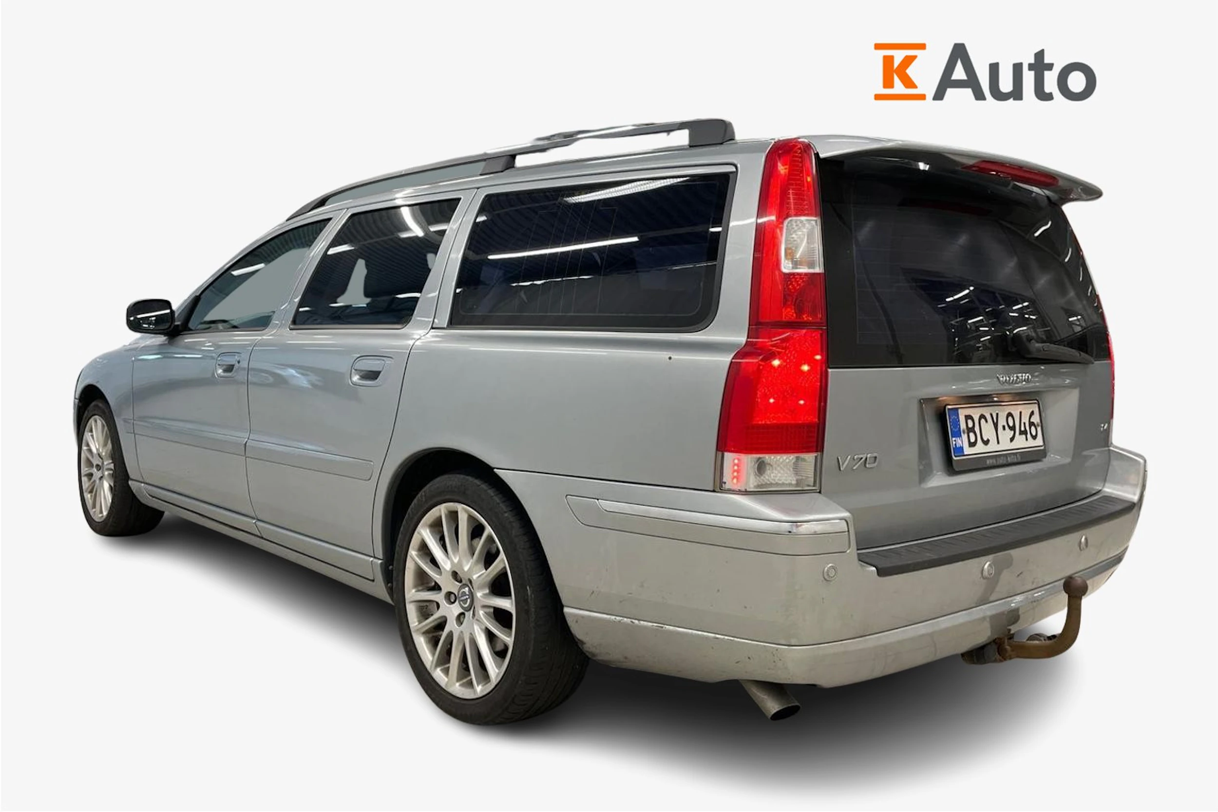 Harmaa Volvo V70 2007 kuva 2.