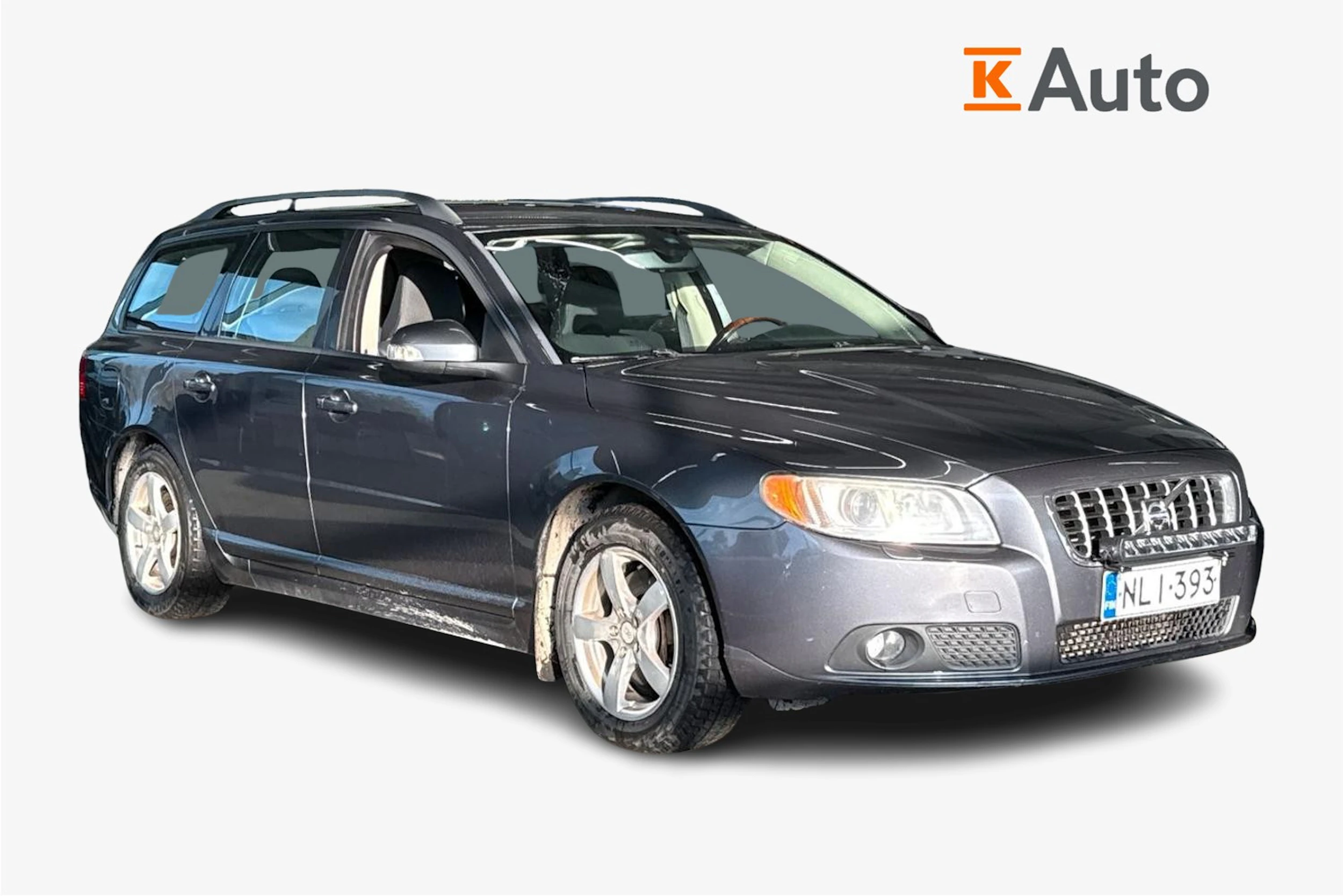harmaa Volvo V70 2007 kuva 1.