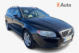 musta Volvo V70 2008 kuva 1.