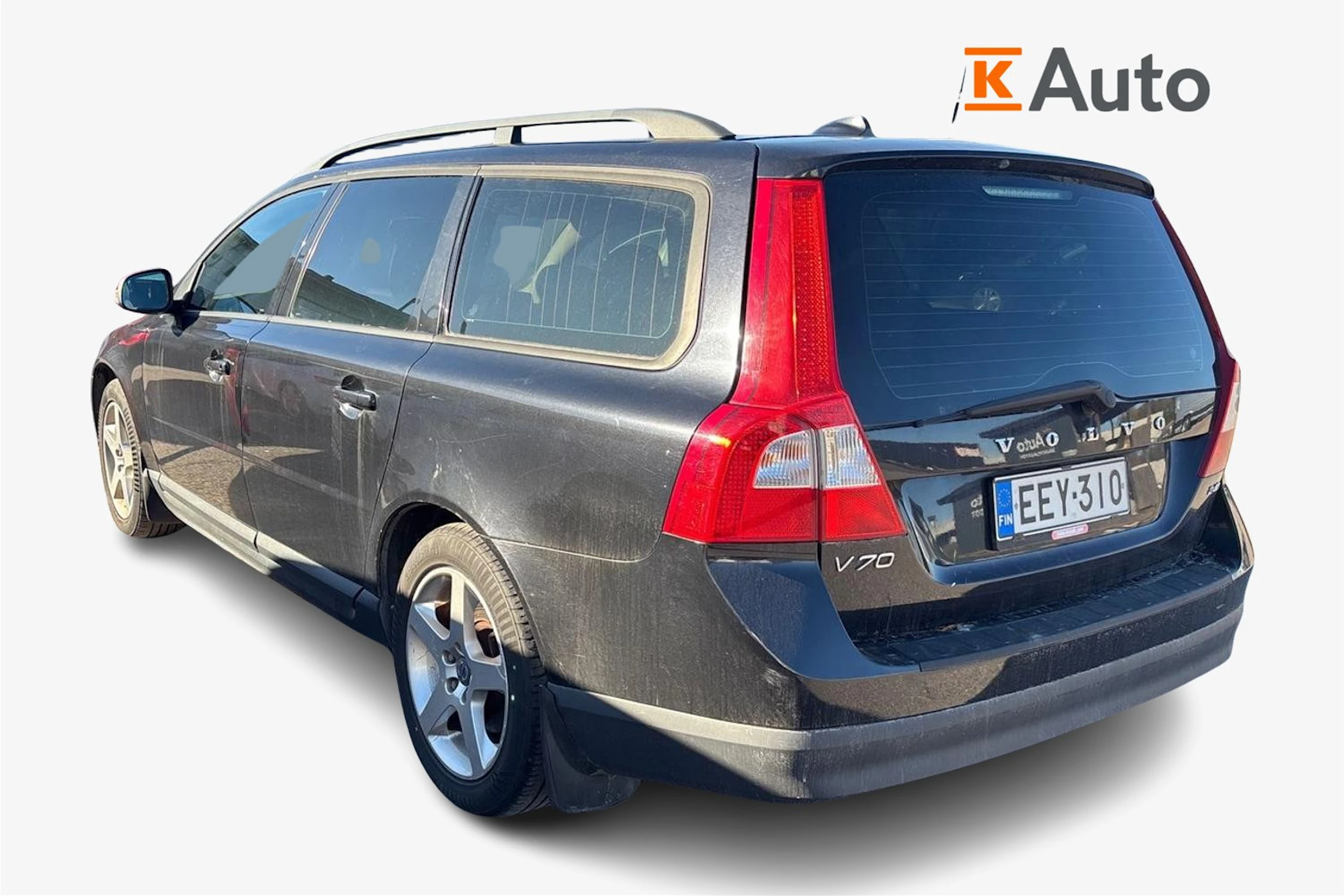 musta Volvo V70 2008 kuva 2.