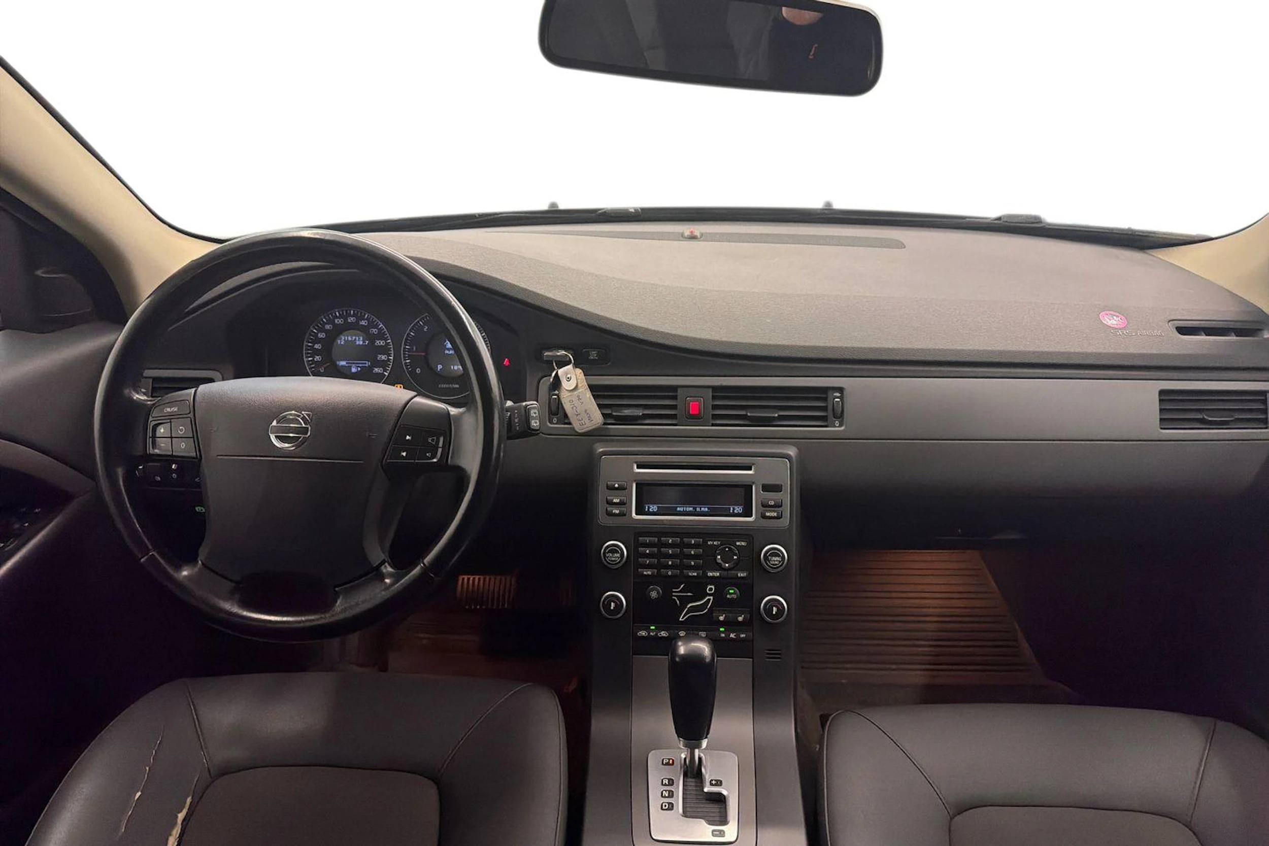 musta Volvo V70 2008 kuva 7.