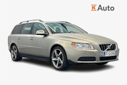 ruskea (beige) Volvo V70 2008 kuva 1.