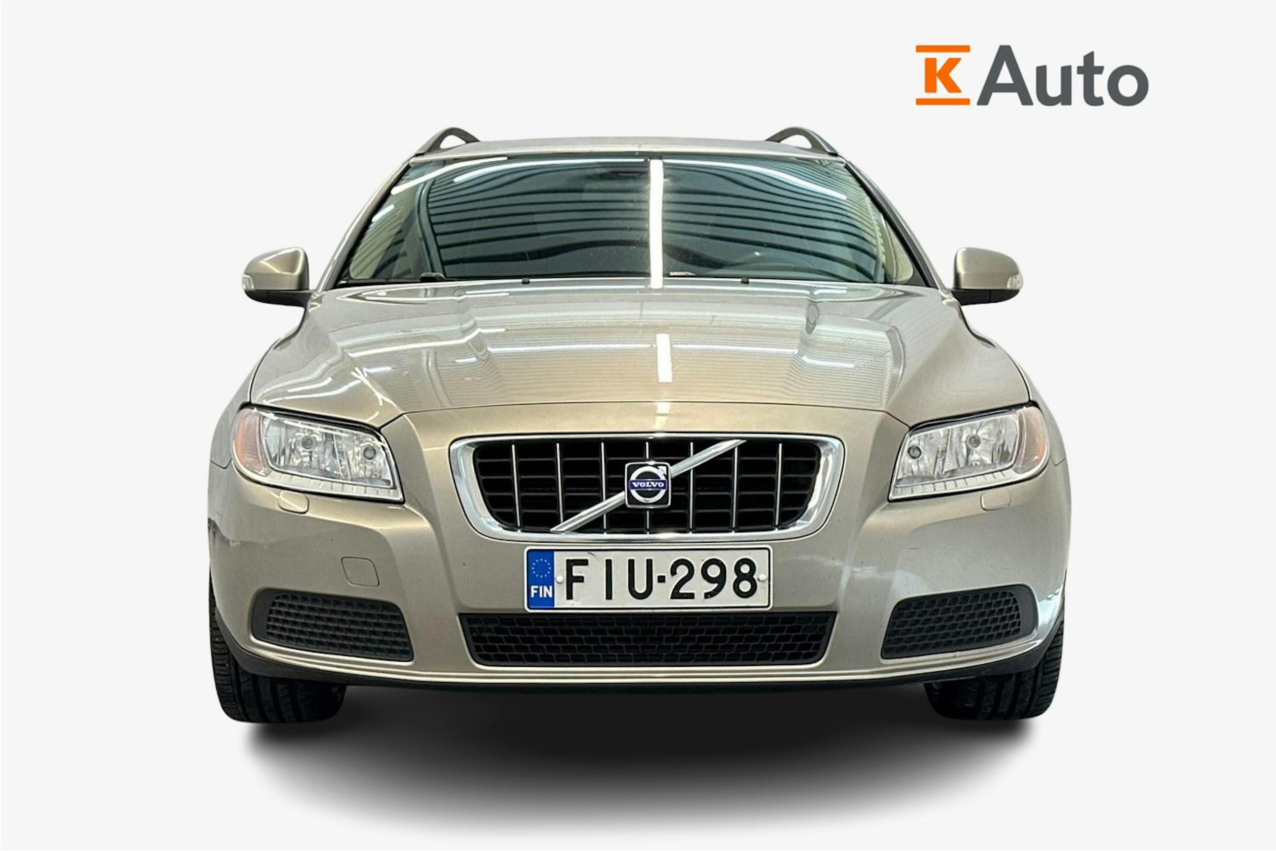 ruskea (beige) Volvo V70 2008 kuva 2.