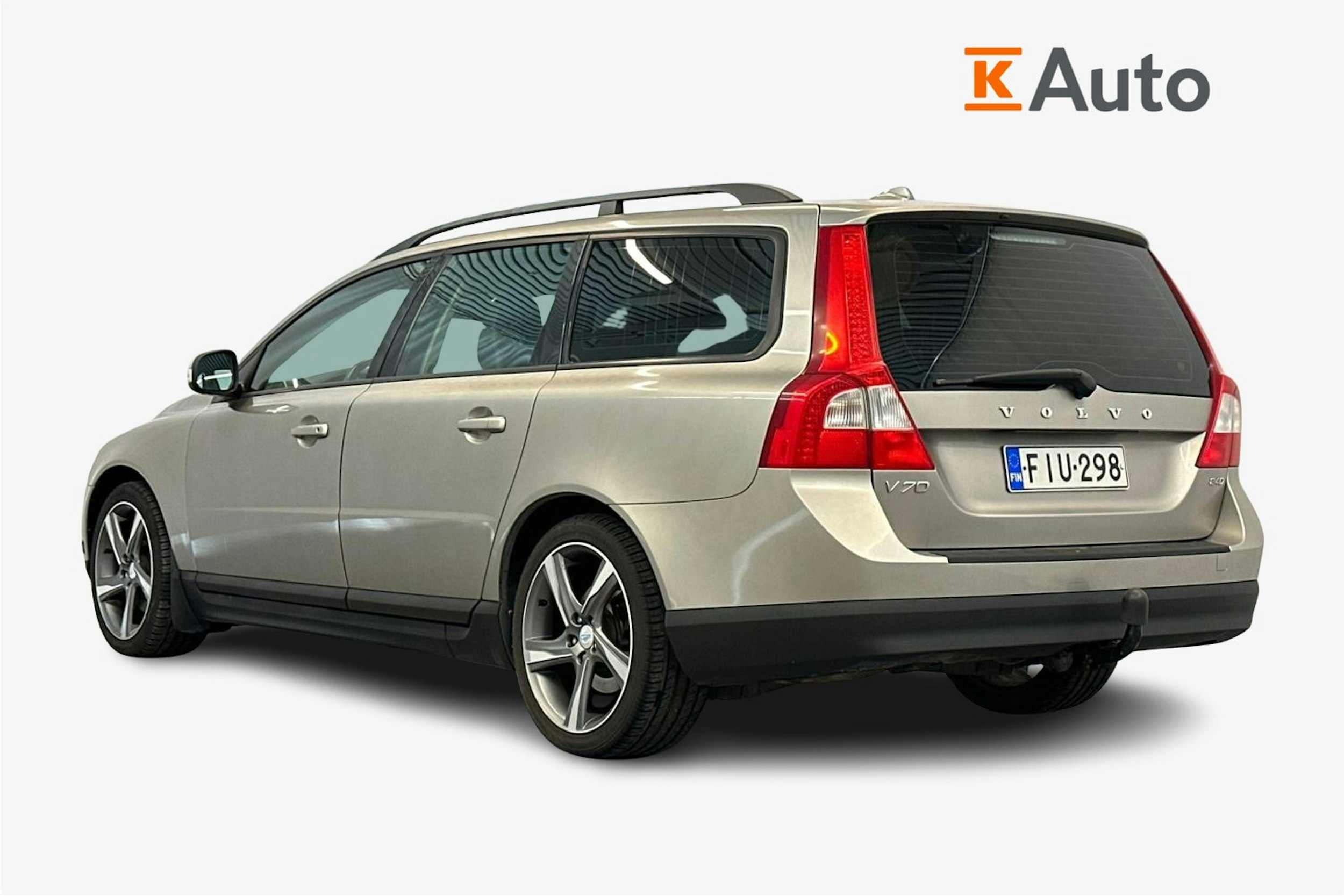 ruskea (beige) Volvo V70 2008 kuva 3.