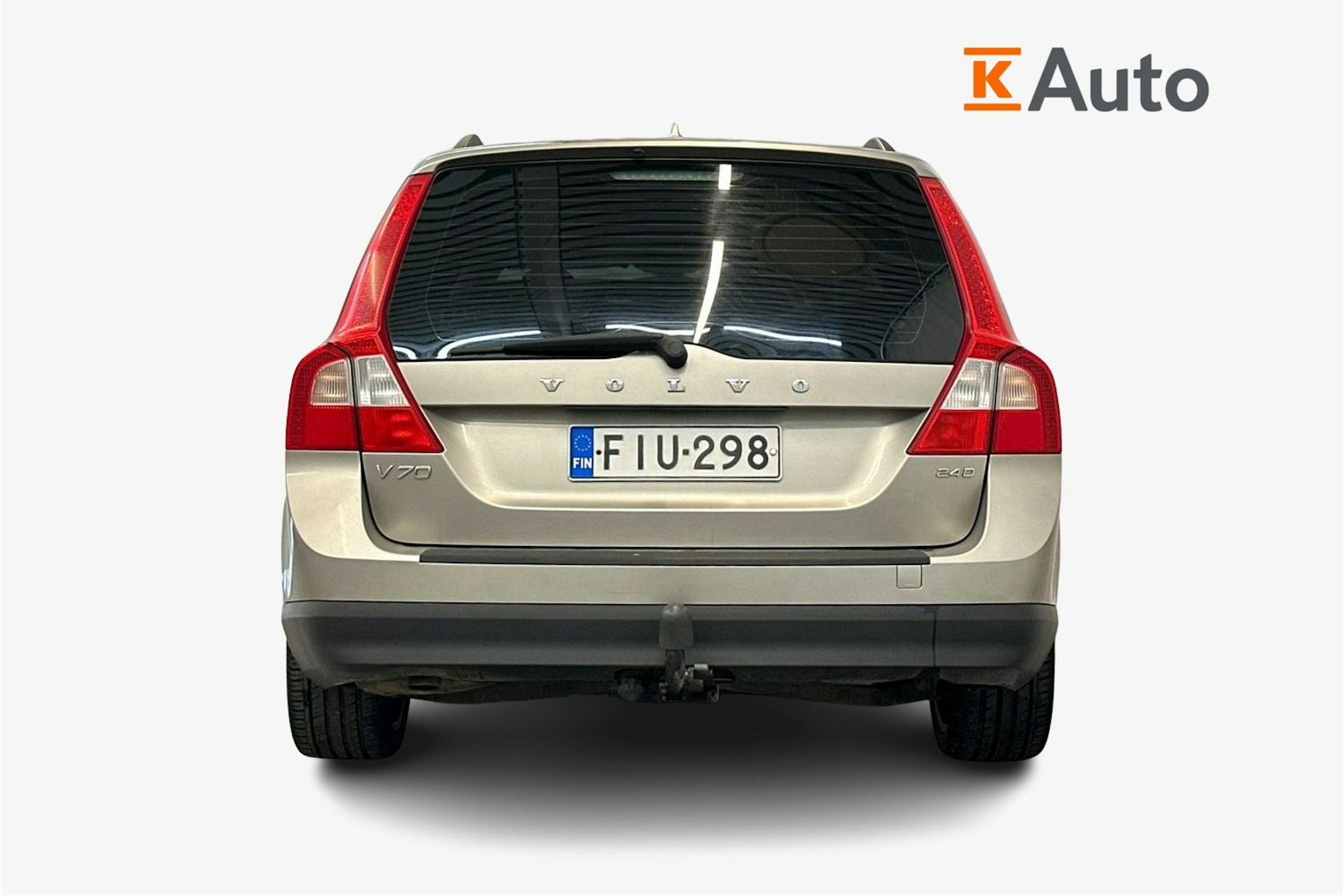 ruskea (beige) Volvo V70 2008 kuva 5.