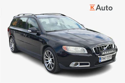 musta Volvo V70 2008 kuva 1.