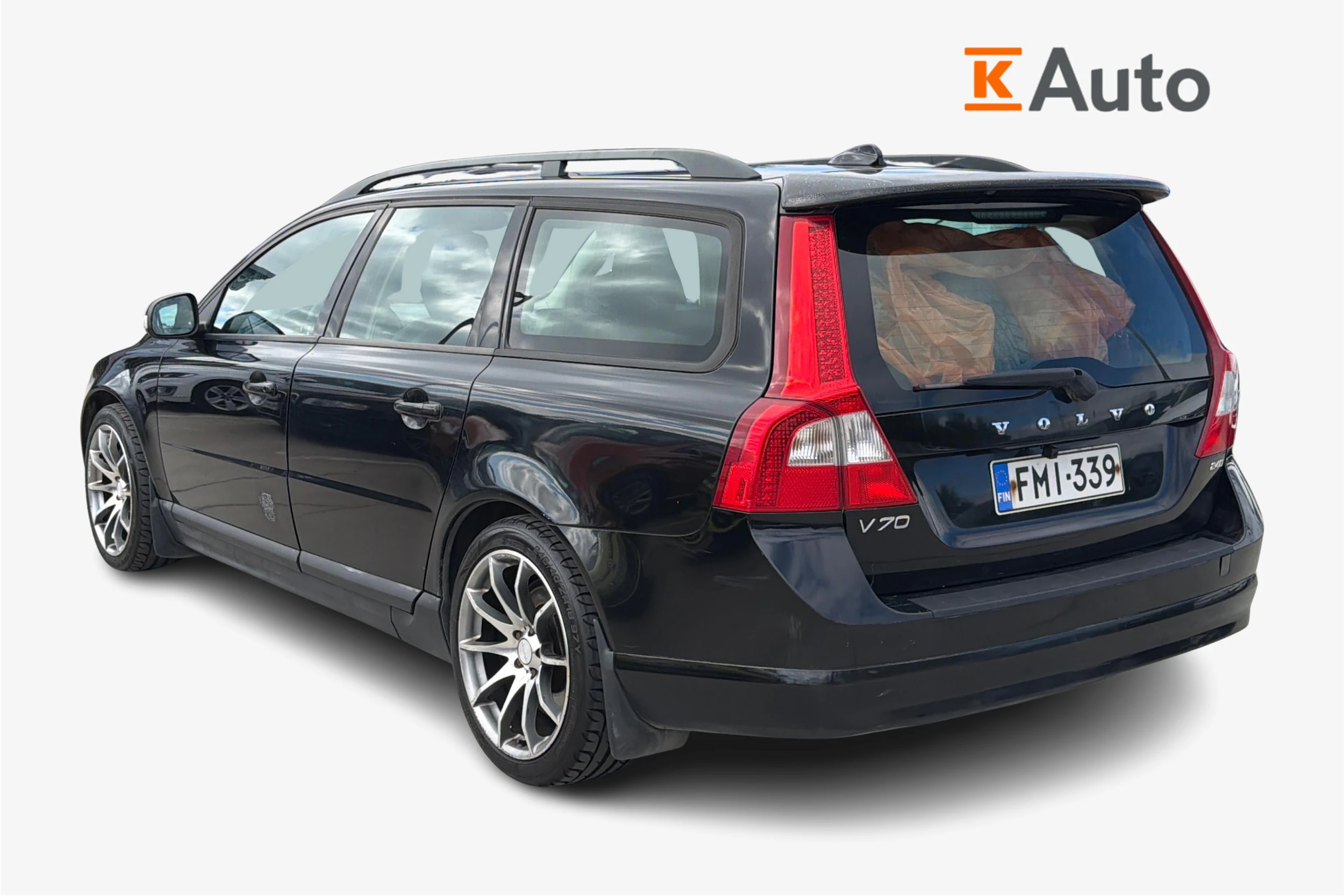 musta Volvo V70 2008 kuva 2.