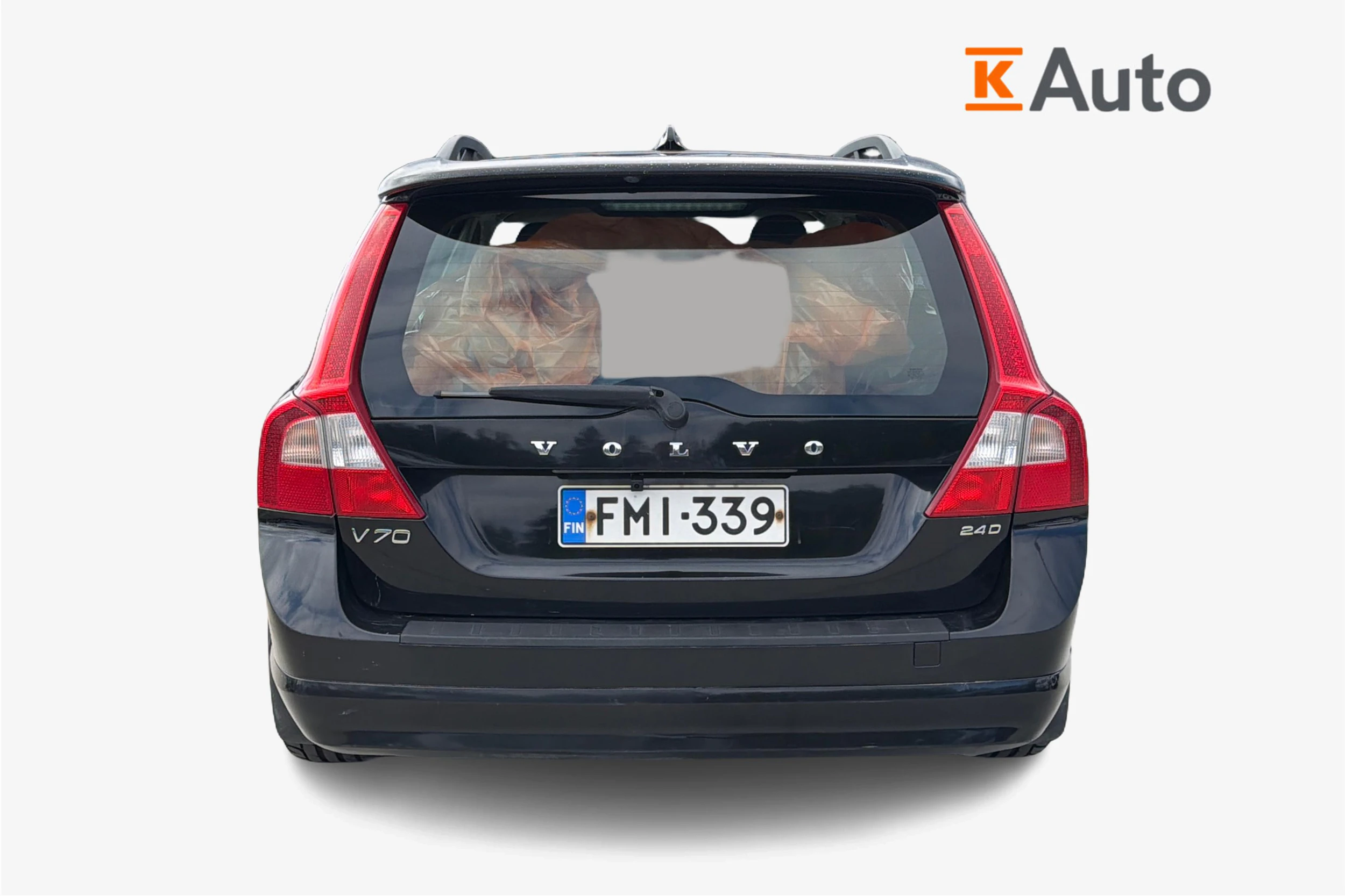 musta Volvo V70 2008 kuva 3.