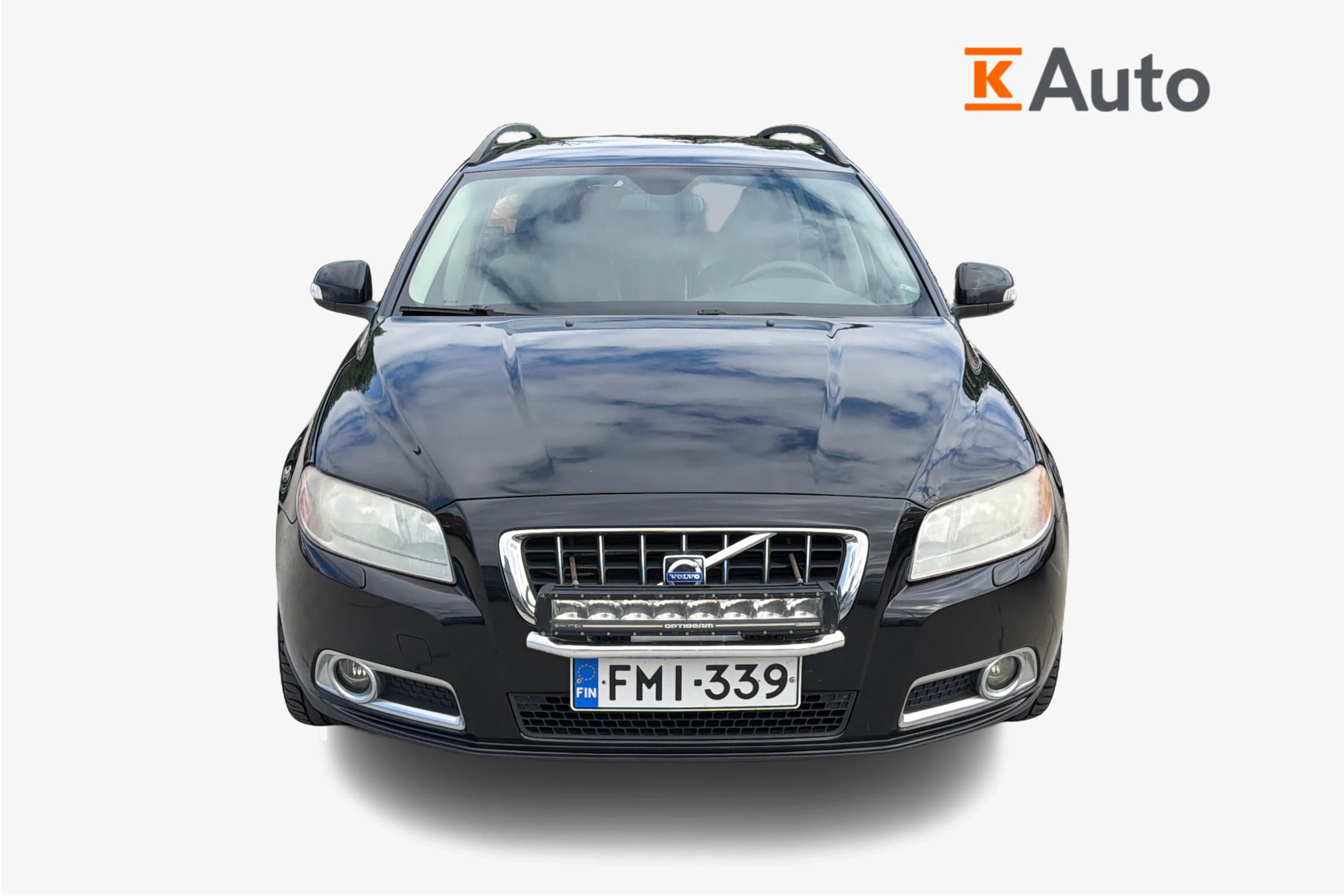 musta Volvo V70 2008 kuva 4.