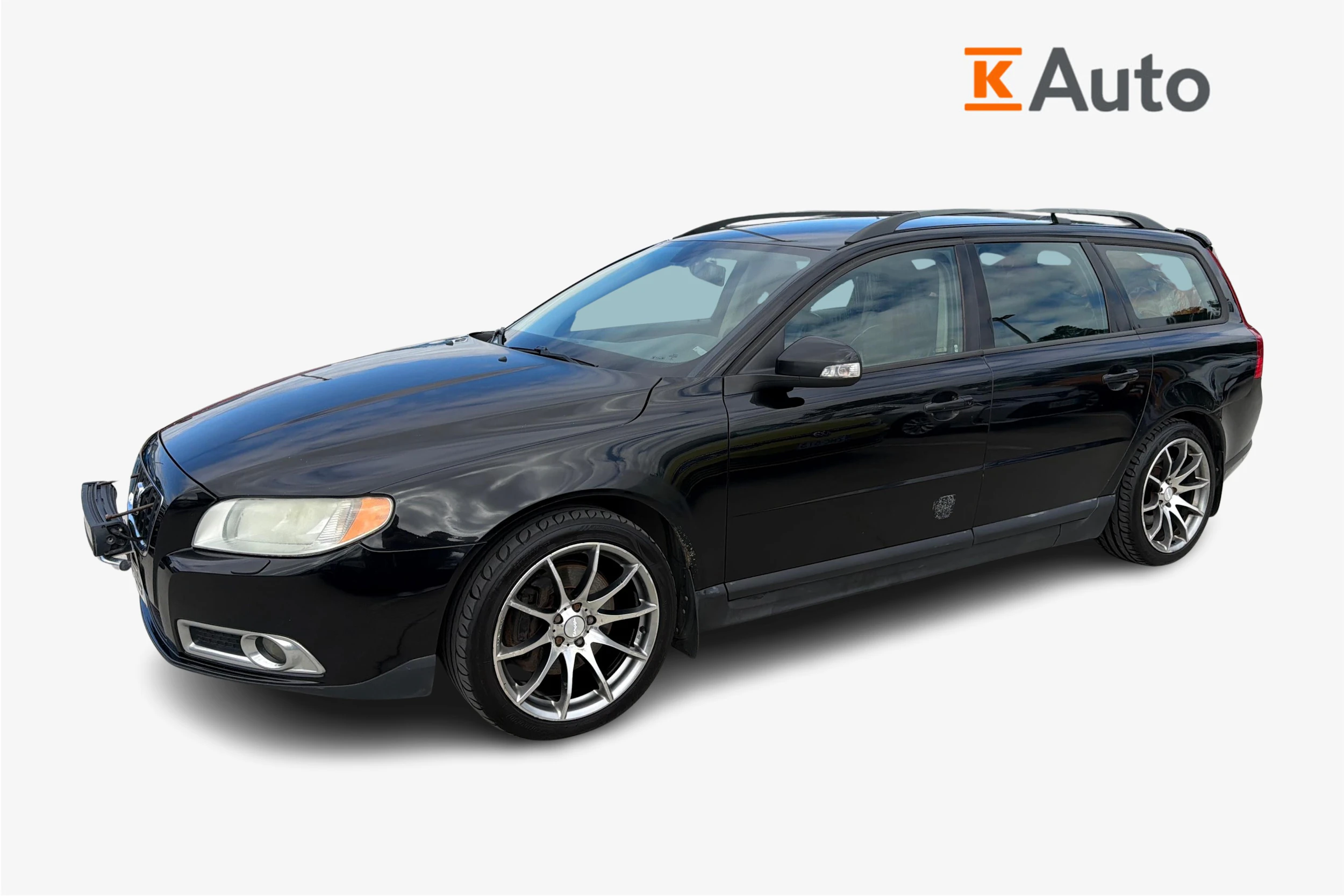 musta Volvo V70 2008 kuva 5.