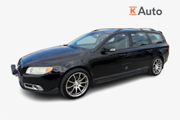 musta Volvo V70 2008 kuva 5.