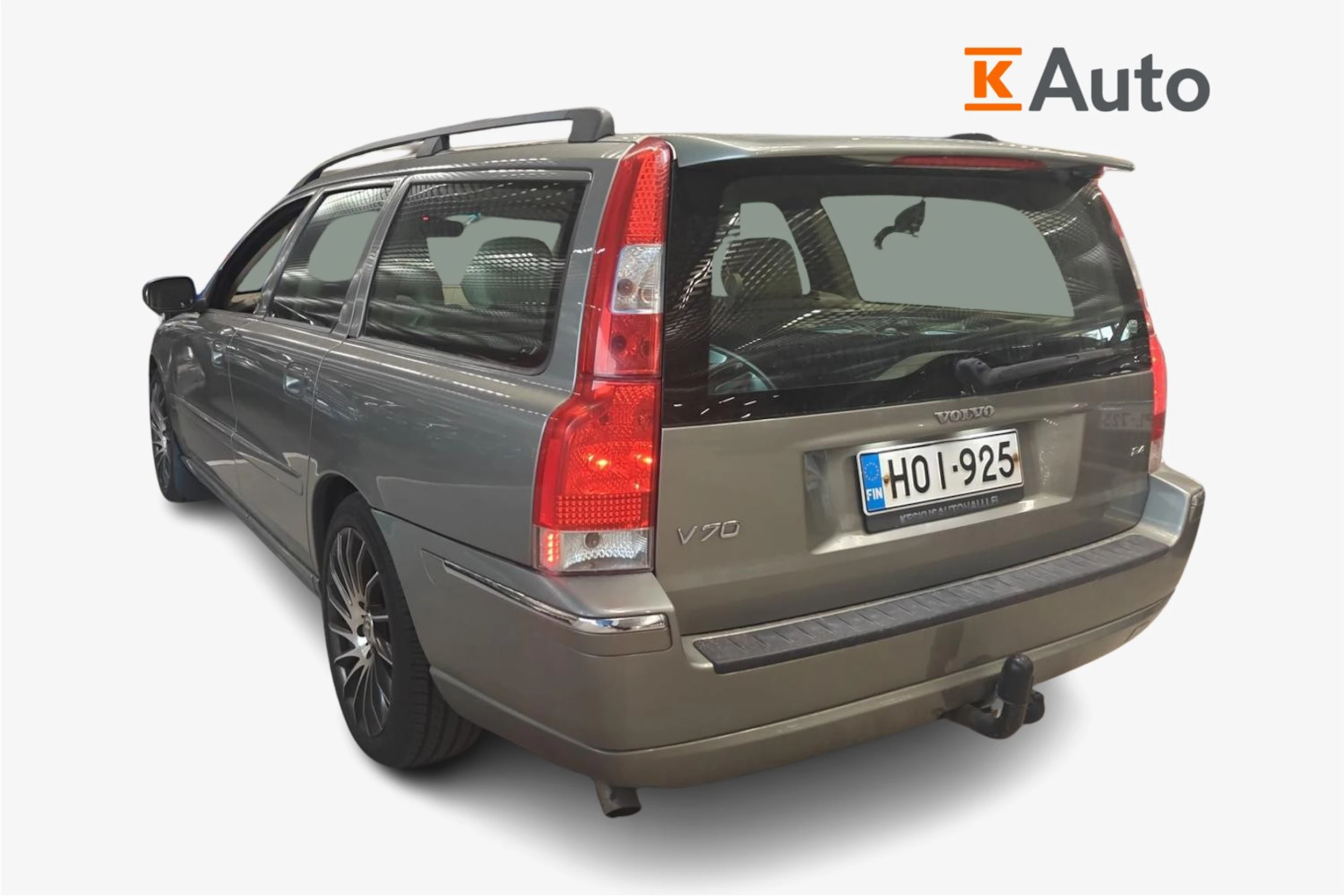 vihreä Volvo V70 2008 kuva 2.