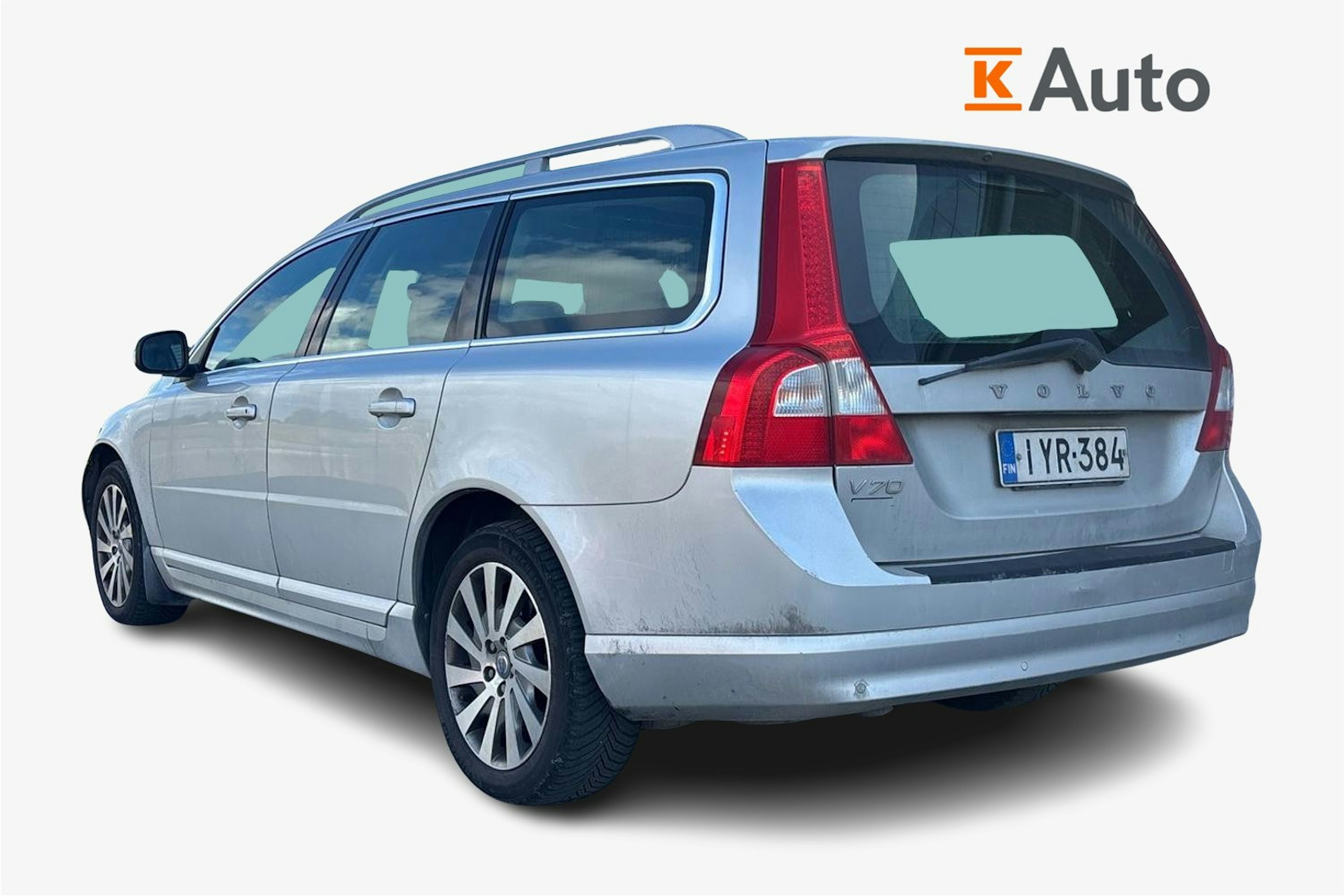 Harmaa Volvo V70 2008 kuva 2.