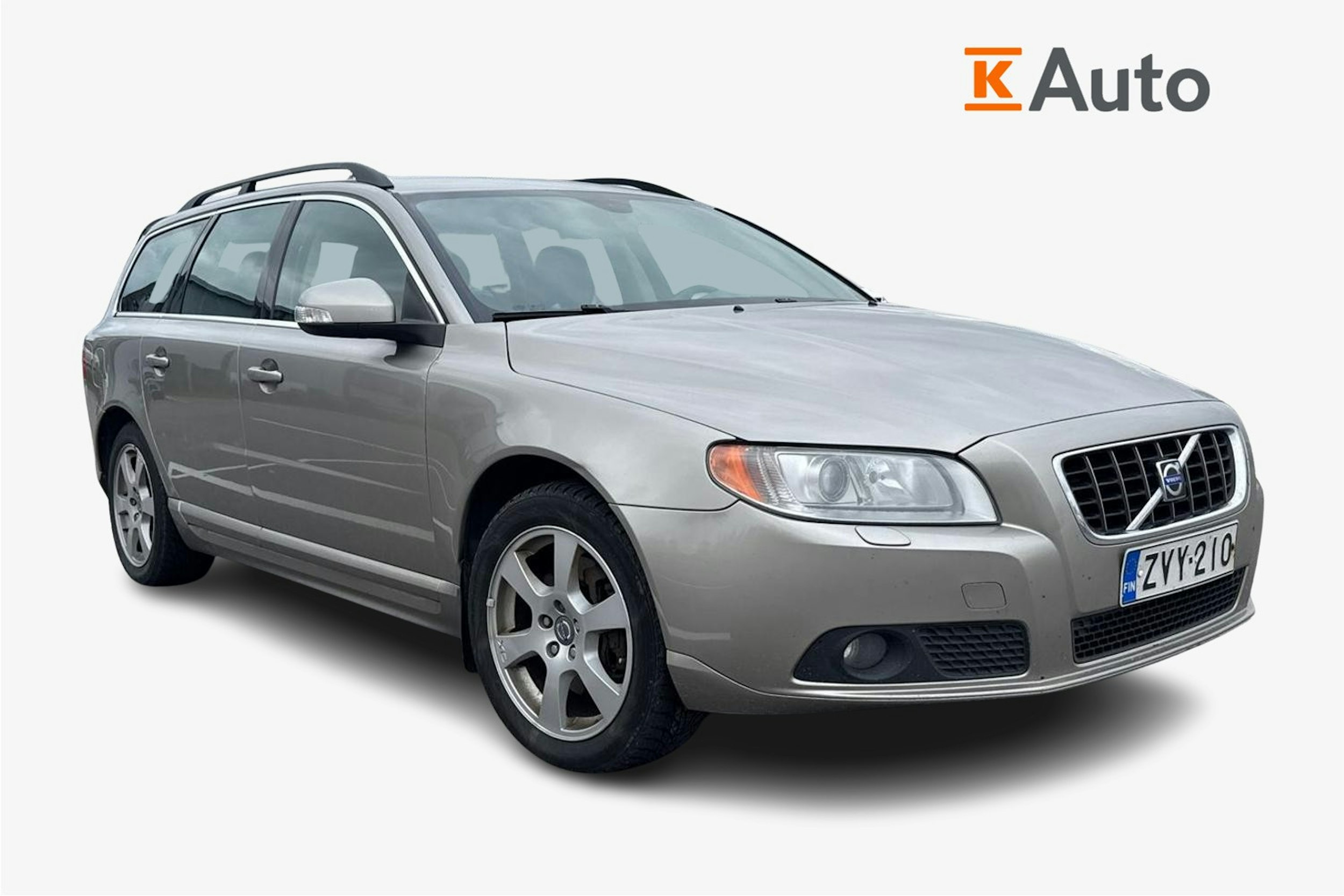 harmaa Volvo V70 2008 kuva 1.