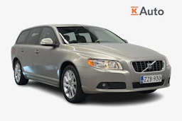 ruskea (beige) Volvo V70 2008 kuva 1.