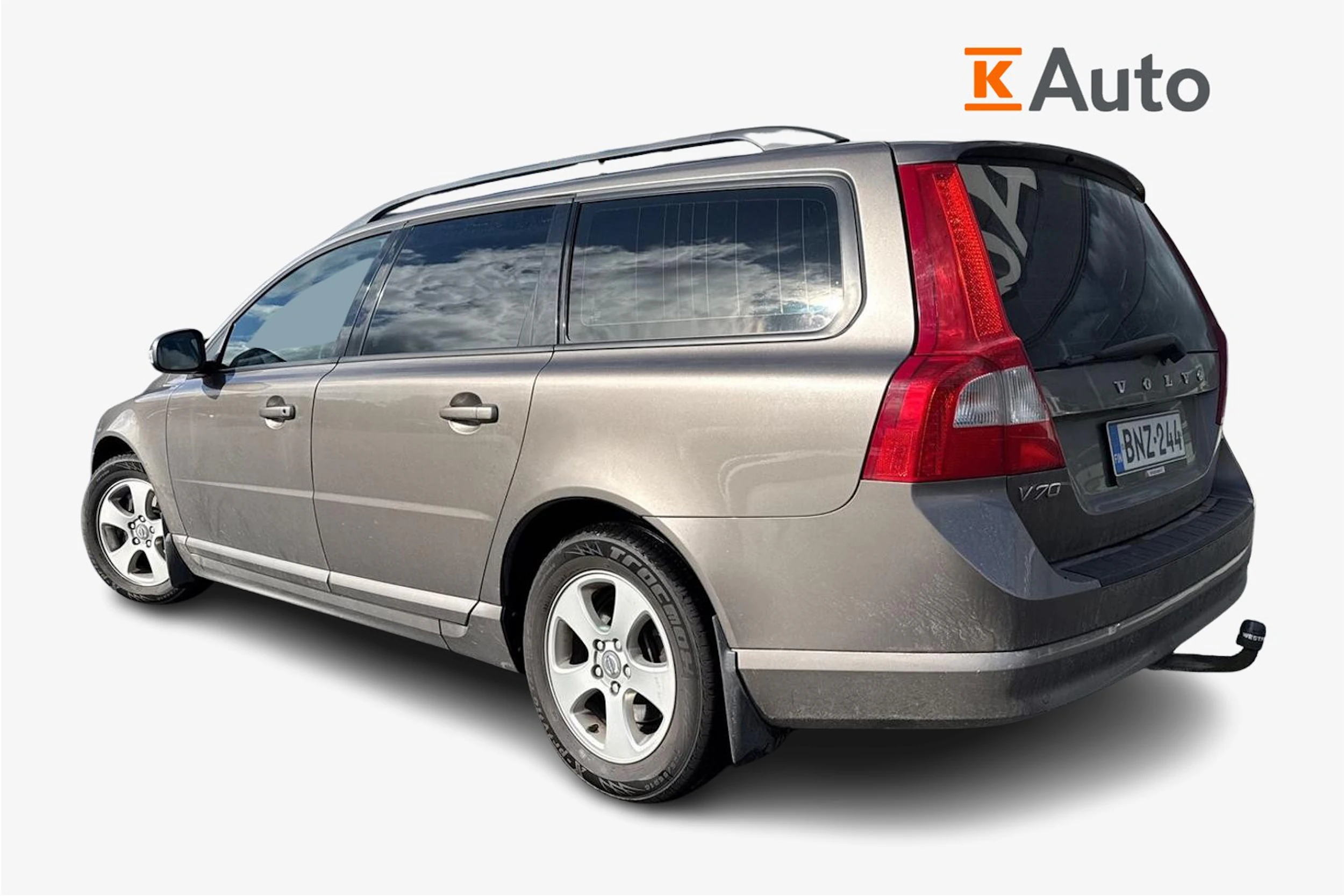 ruskea (beige) Volvo V70 2009 kuva 2.