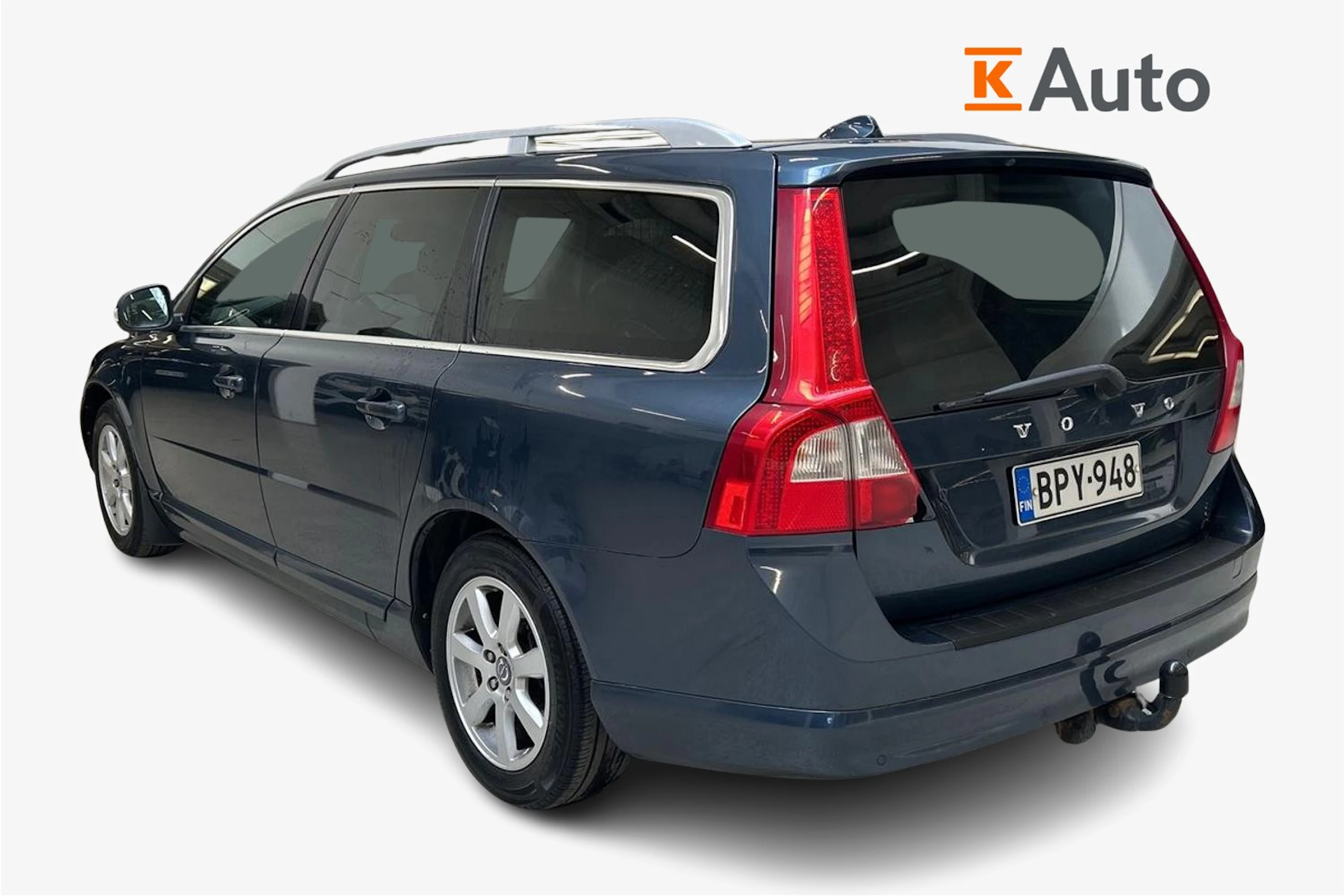 sininen Volvo V70 2009 kuva 2.