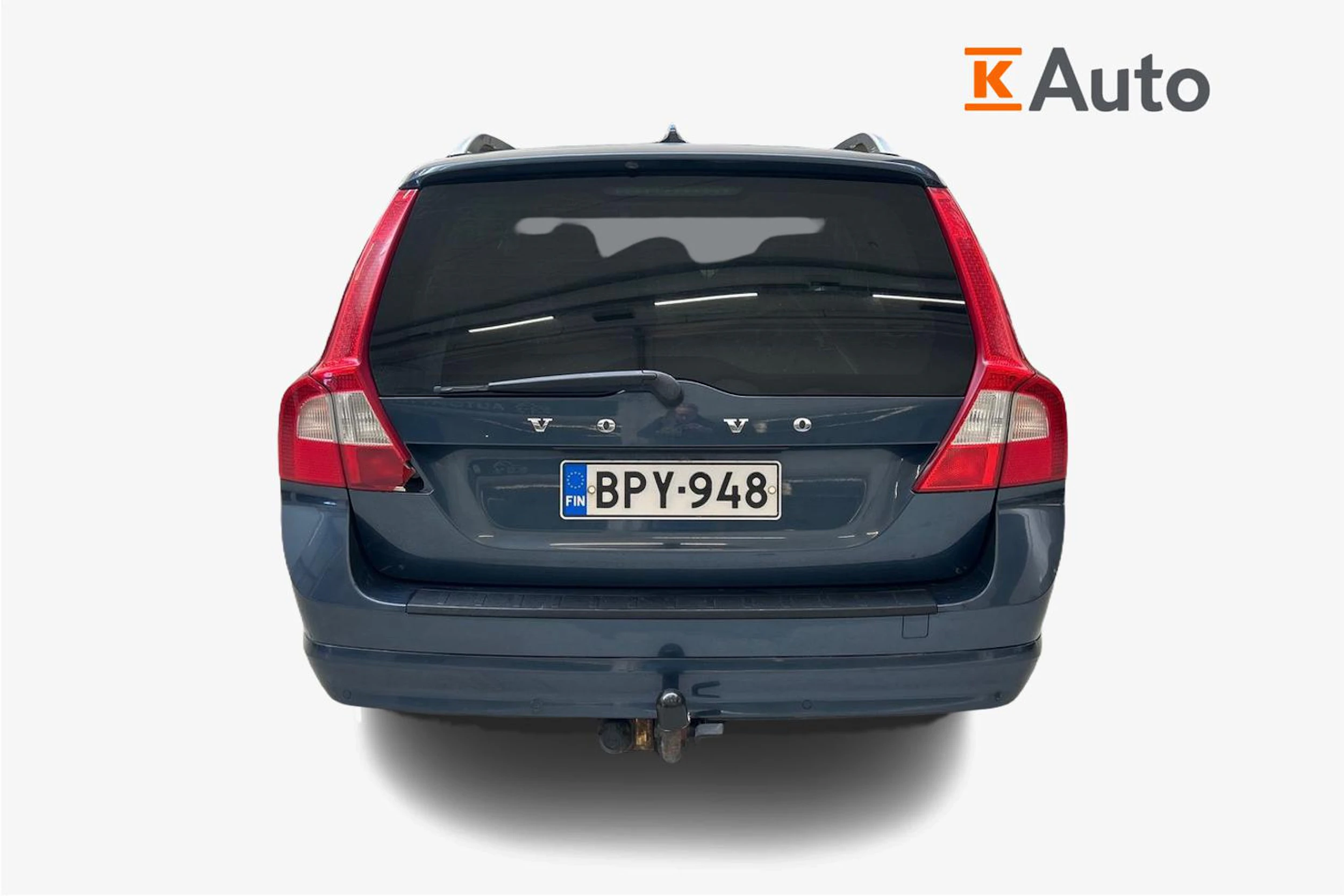 sininen Volvo V70 2009 kuva 3.