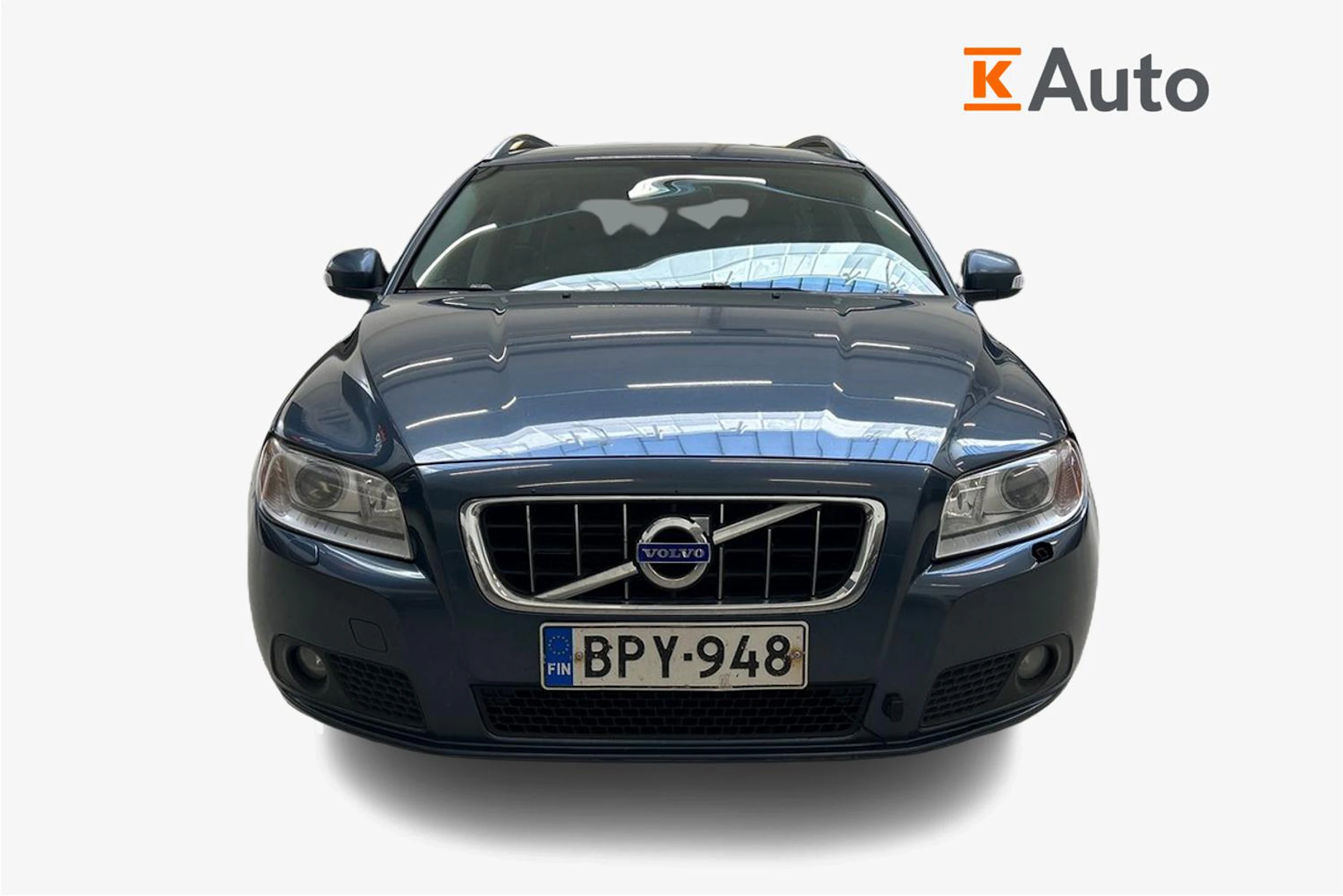 sininen Volvo V70 2009 kuva 4.