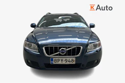 sininen Volvo V70 2009 kuva 4.