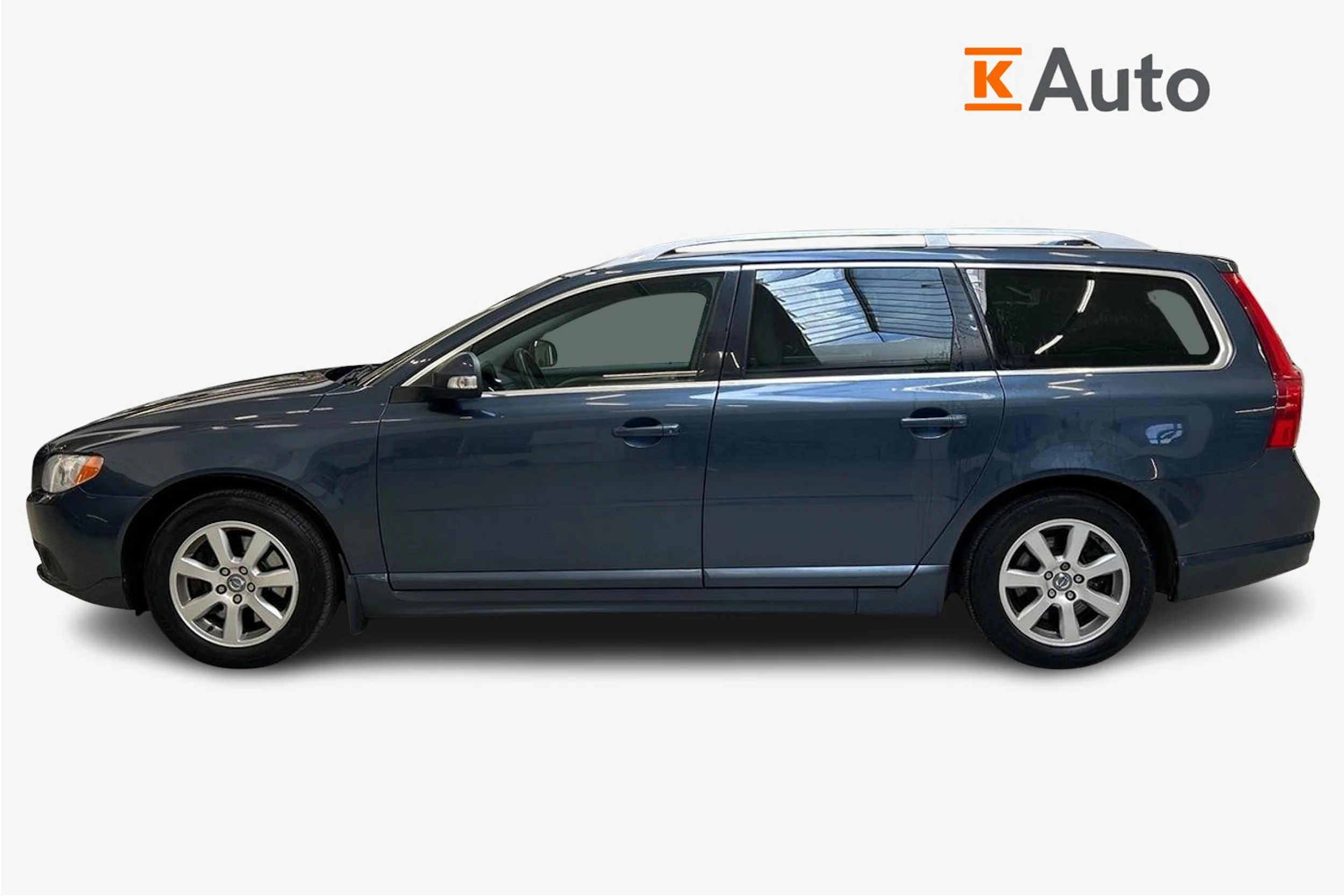 sininen Volvo V70 2009 kuva 5.