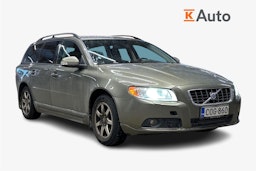 Vihreä Volvo V70 2009 kuva 1.