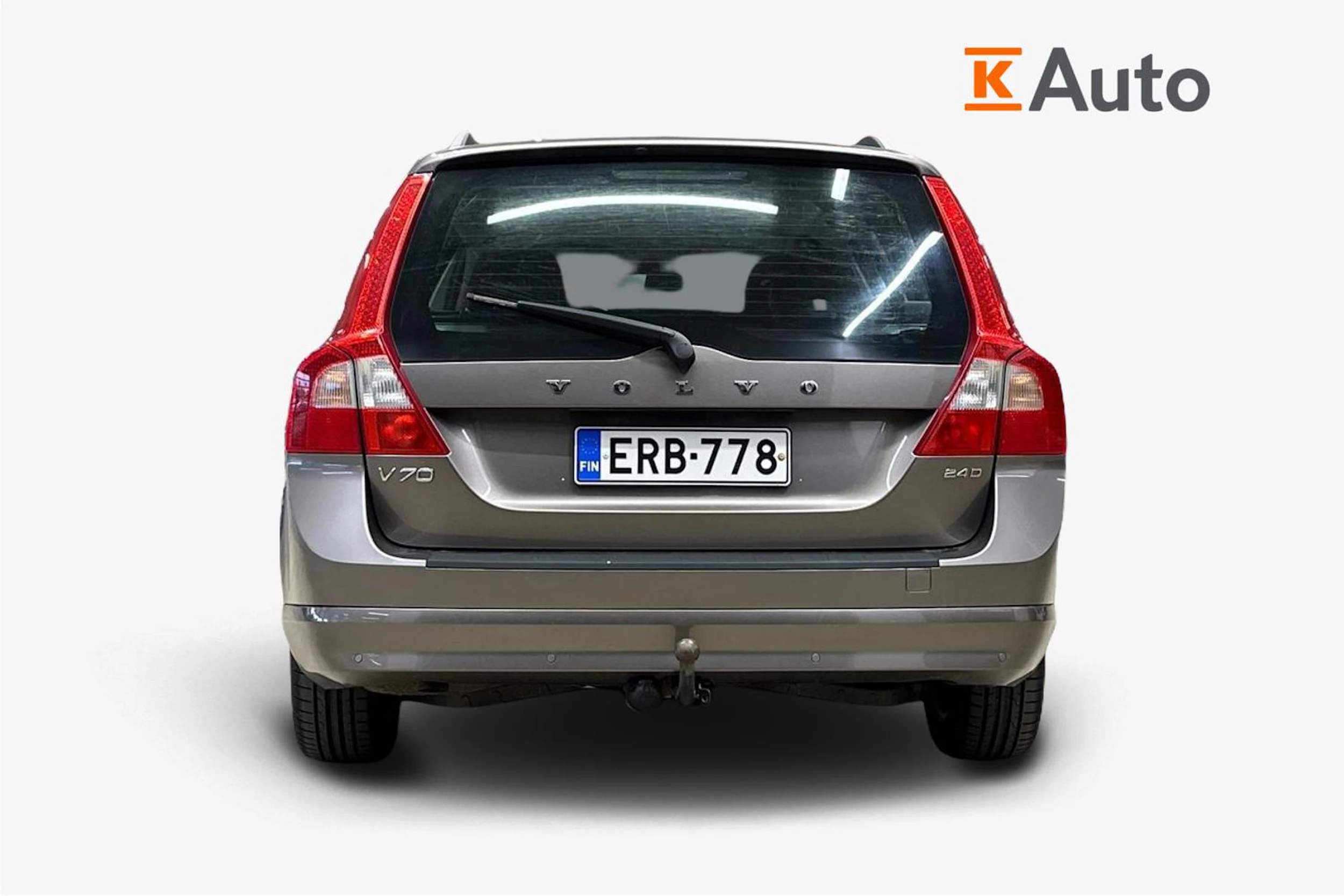 harmaa Volvo V70 2009 kuva 4.