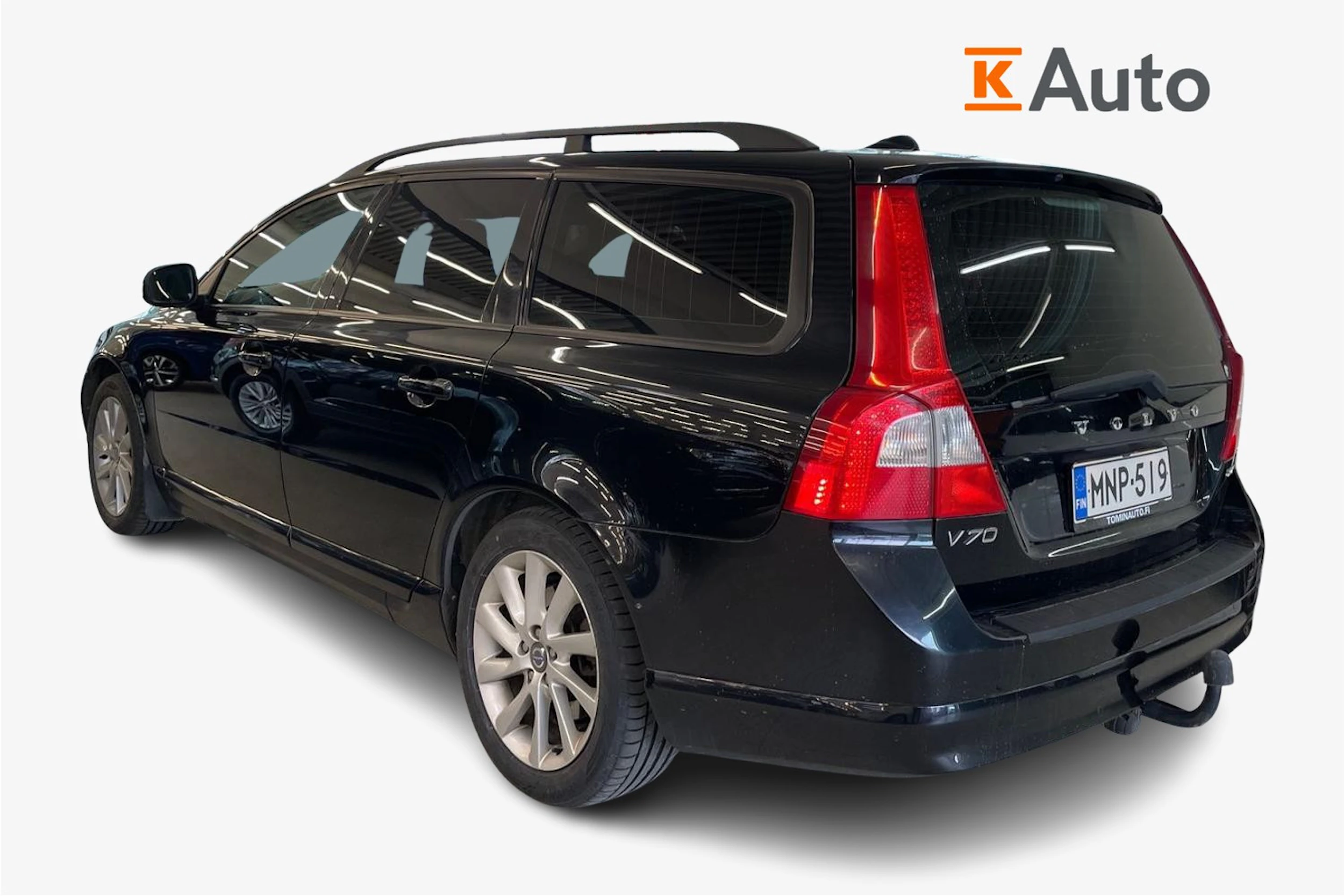 Musta Volvo V70 2009 kuva 2.