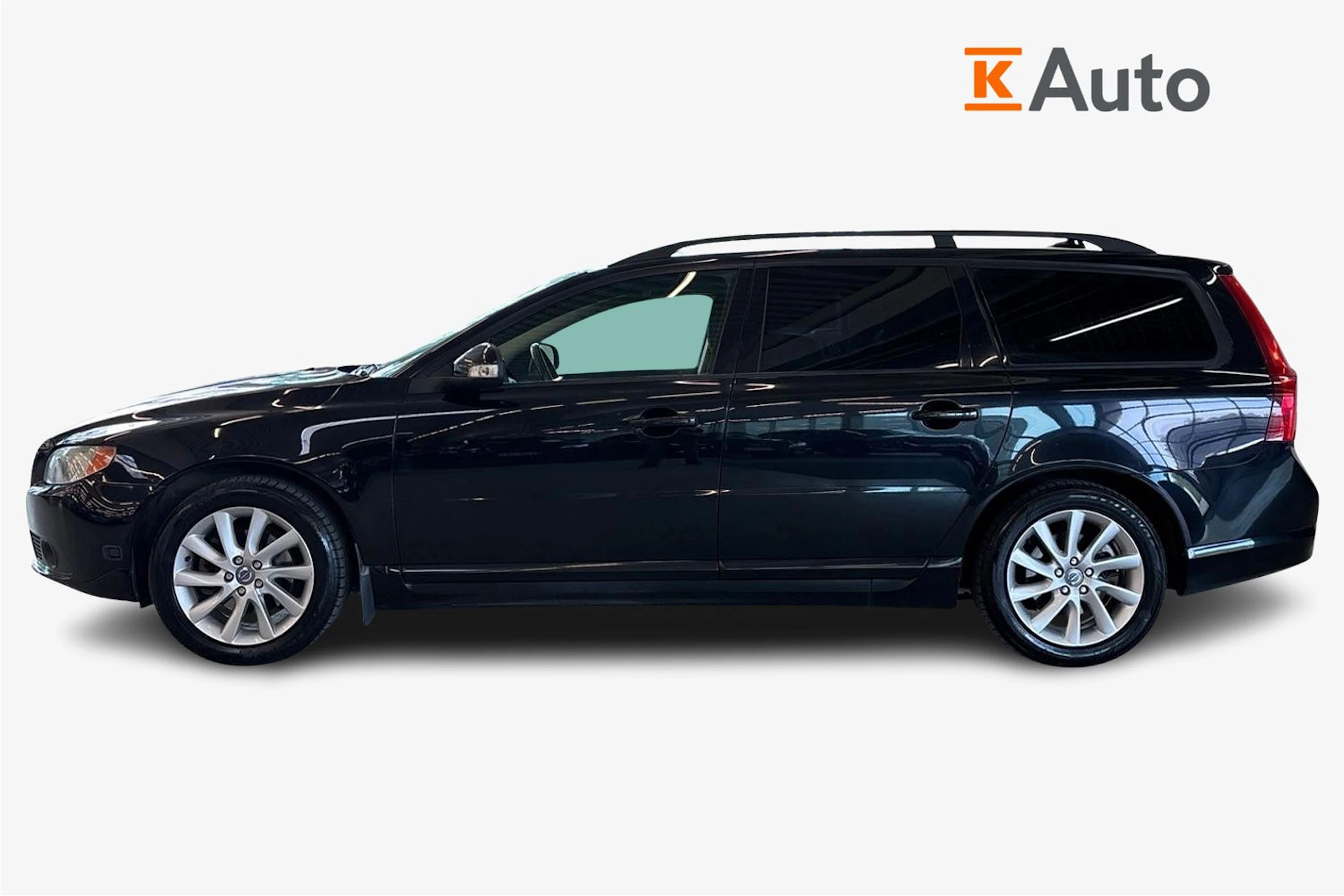 Musta Volvo V70 2009 kuva 7.