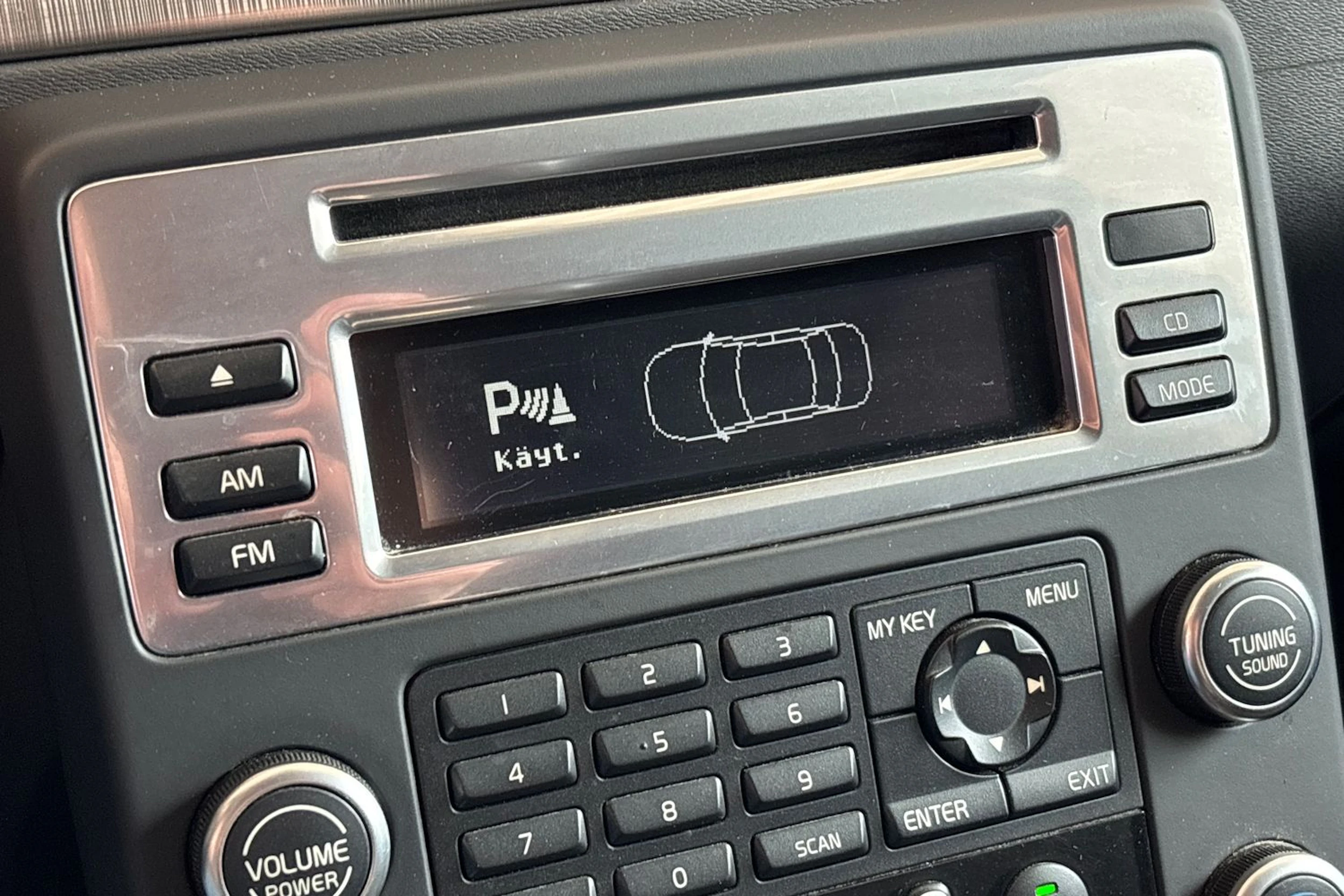 Musta Volvo V70 2009 kuva 19.