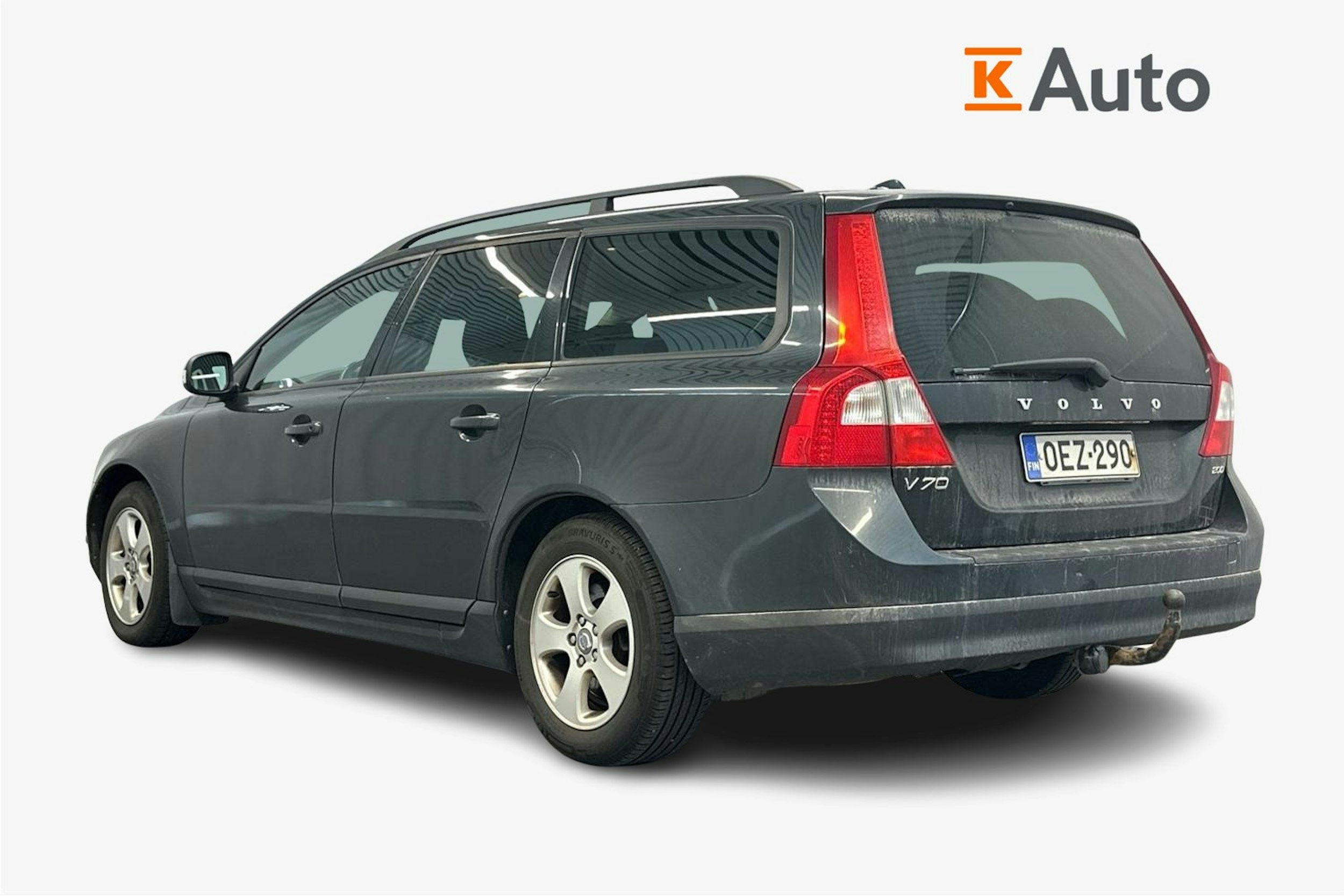 harmaa Volvo V70 2009 kuva 2.