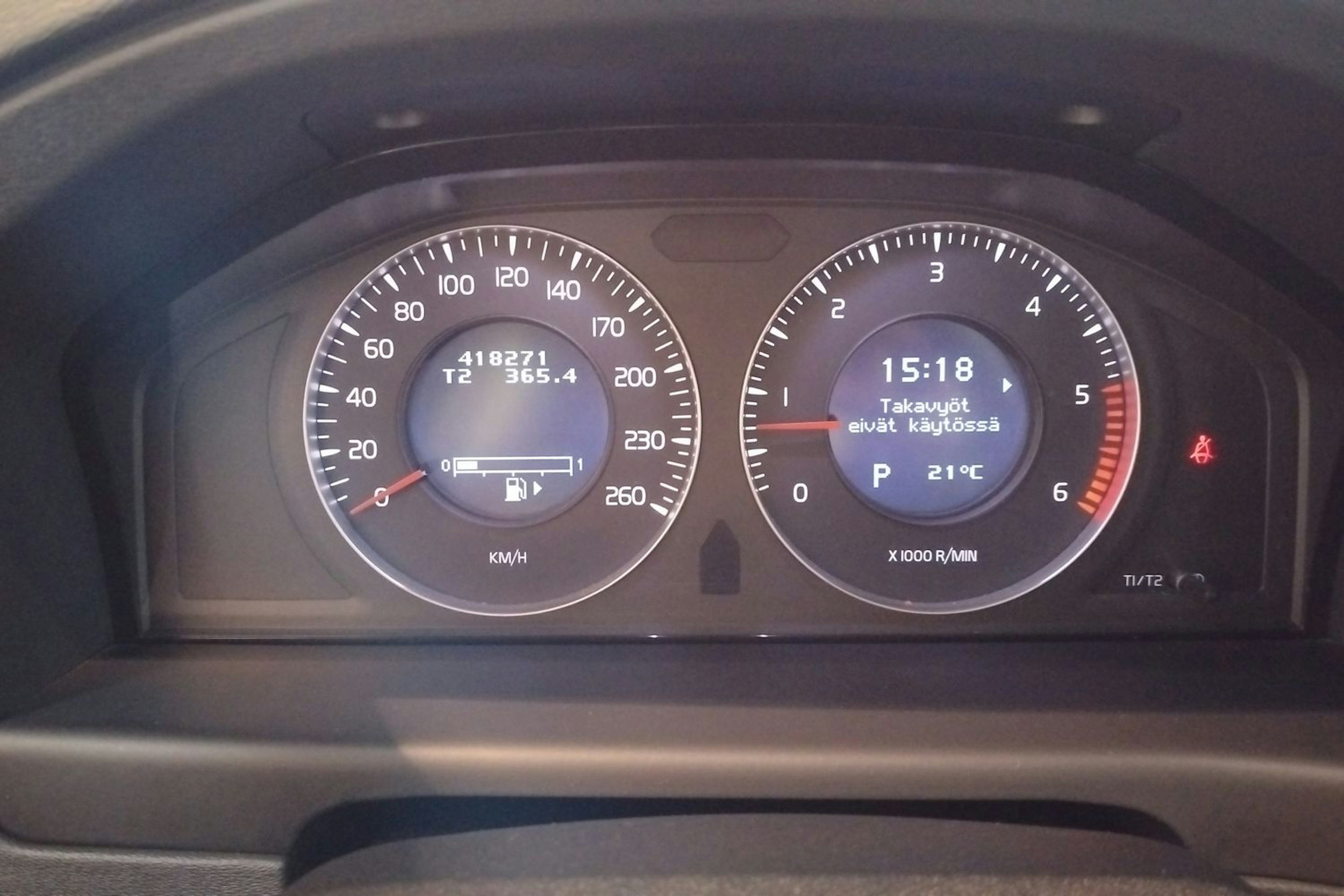Harmaa Volvo V70 2009 kuva 15.
