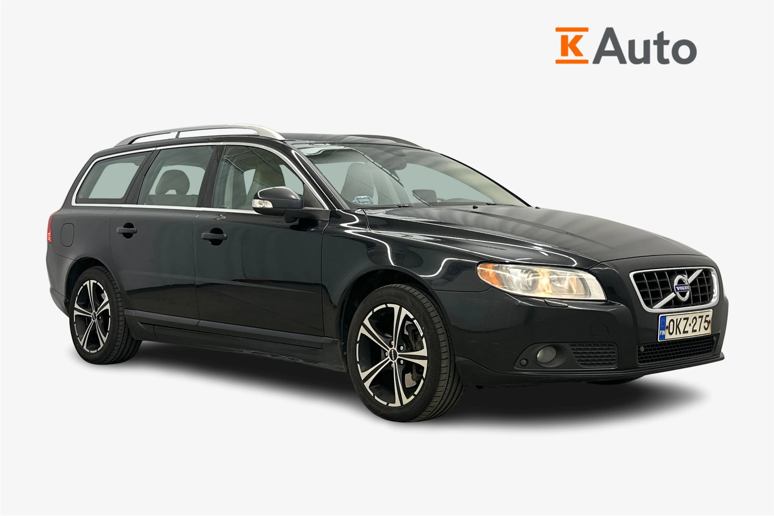 musta Volvo V70 2009 kuva 1.