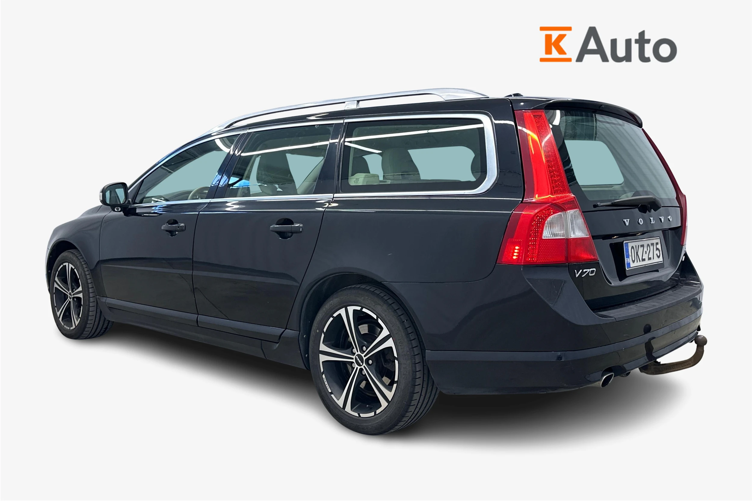 musta Volvo V70 2009 kuva 2.