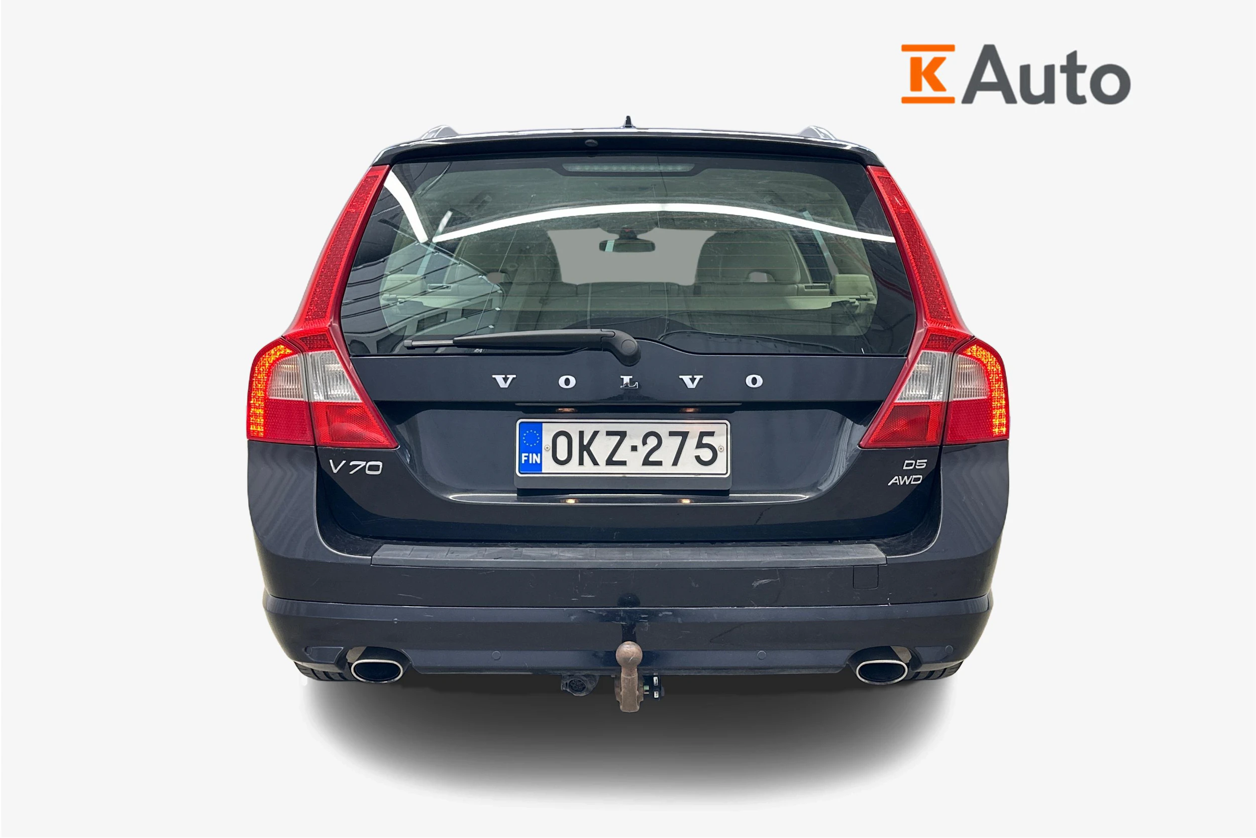 musta Volvo V70 2009 kuva 3.