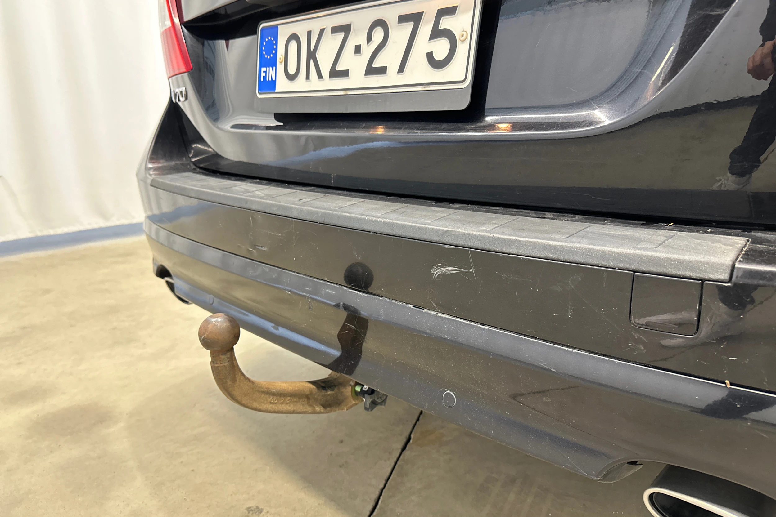 musta Volvo V70 2009 kuva 30.